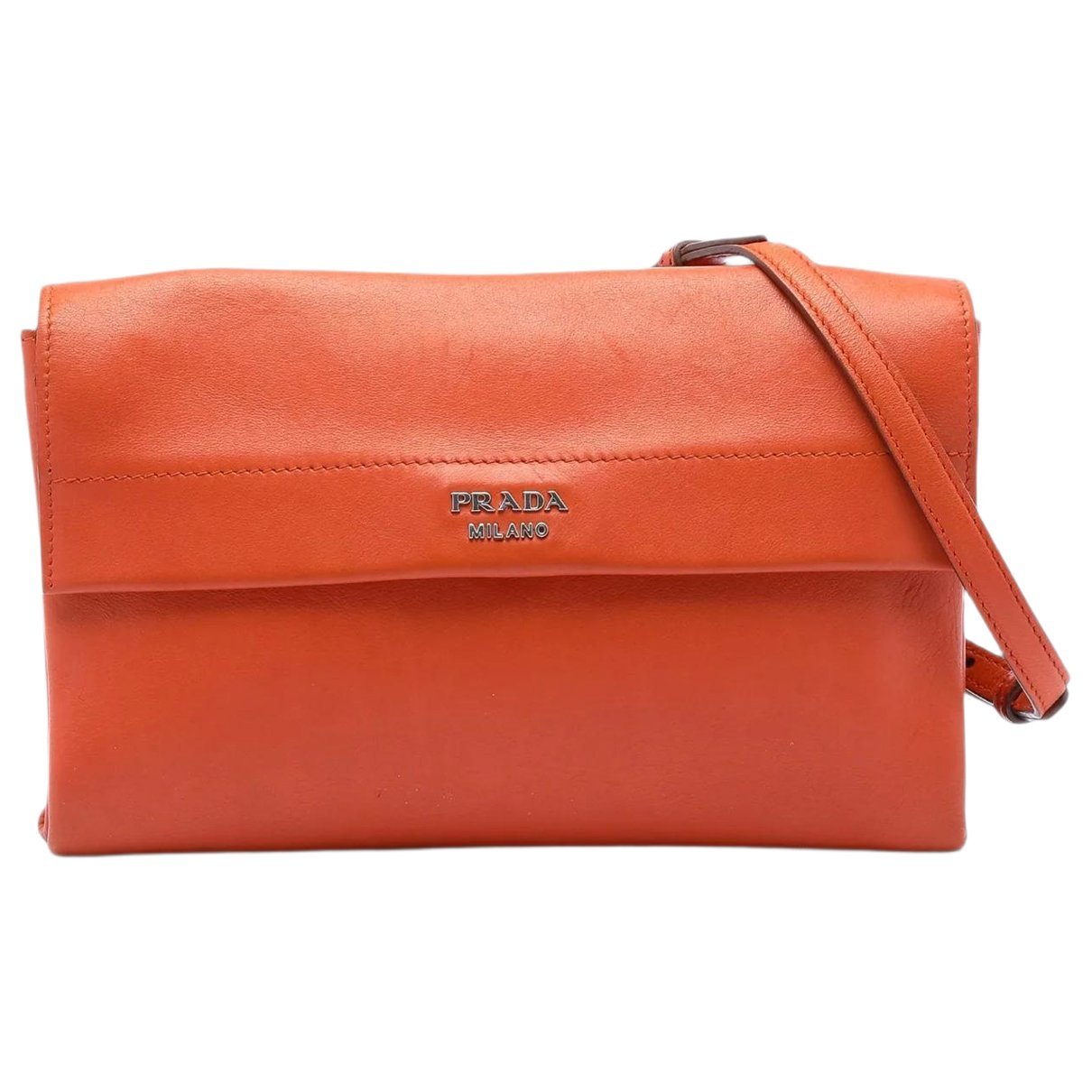 Soft leather crossbody bag