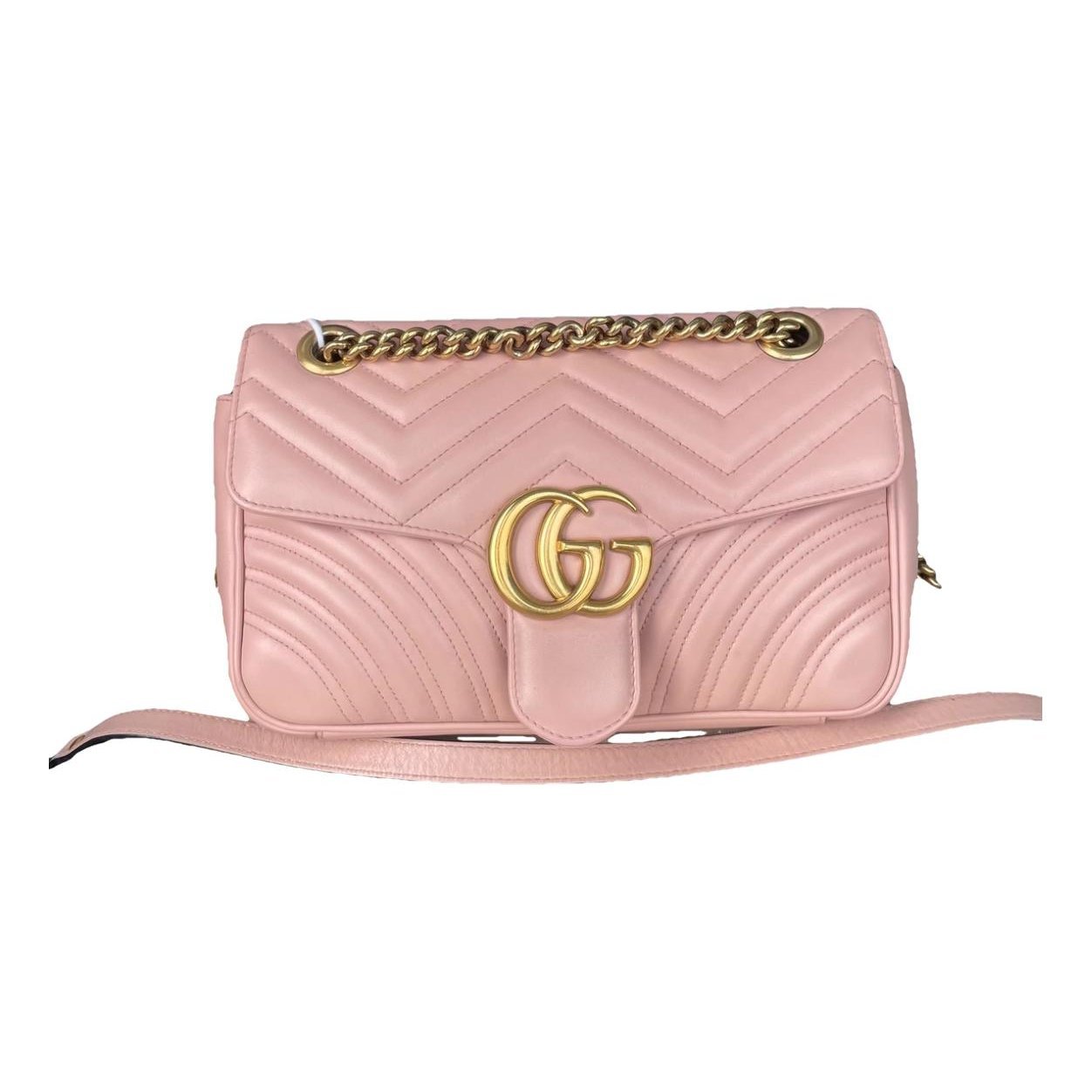 GG Marmont Flap leather crossbody bag