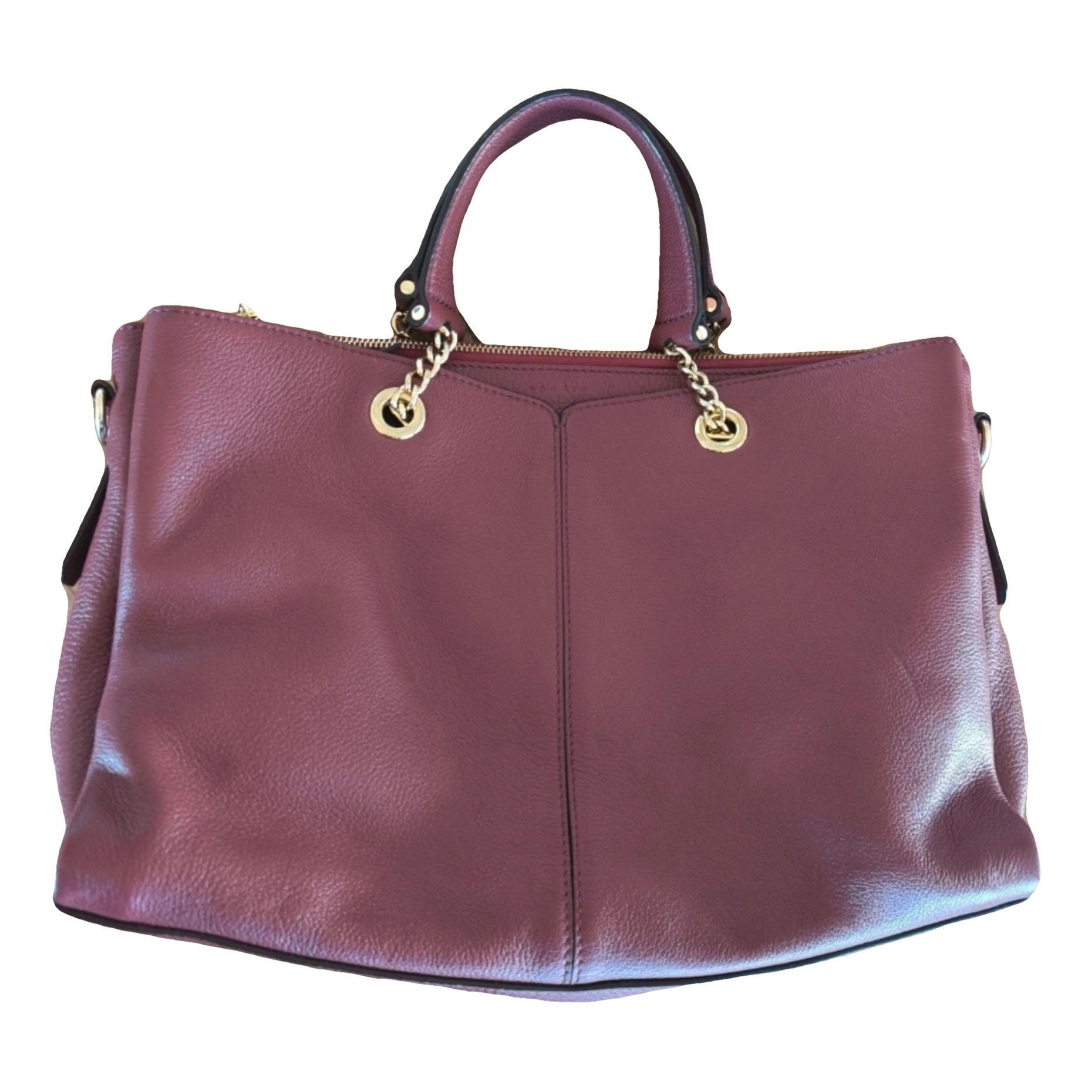 Leather handbag