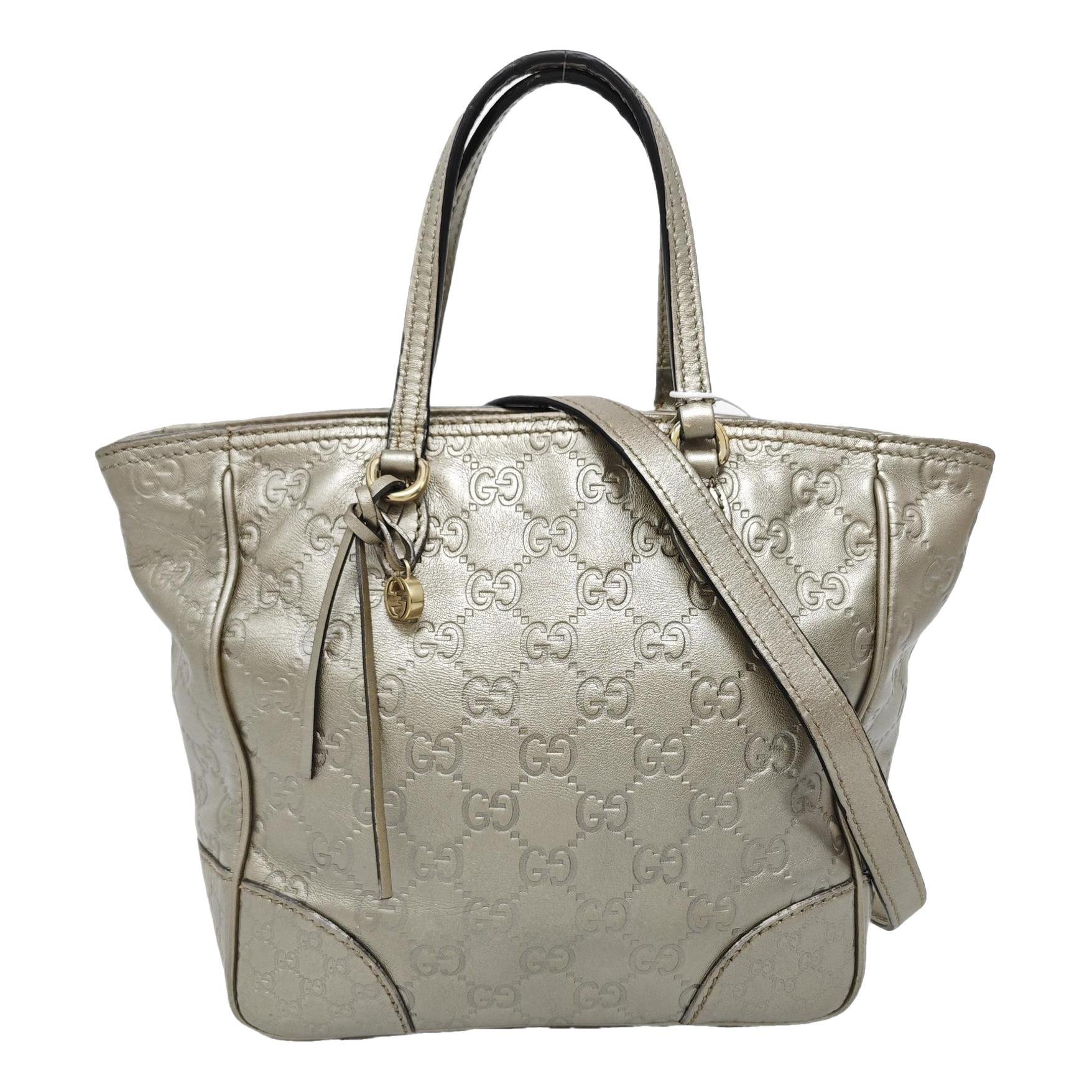 Ophidia Shopping leather crossbody bag