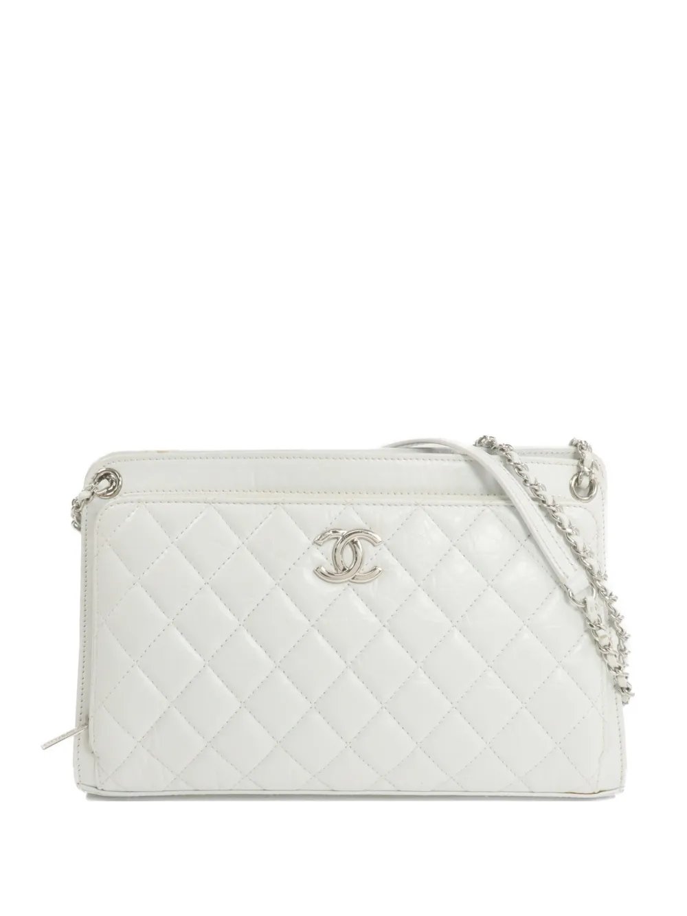 CC quilted shoulder bag