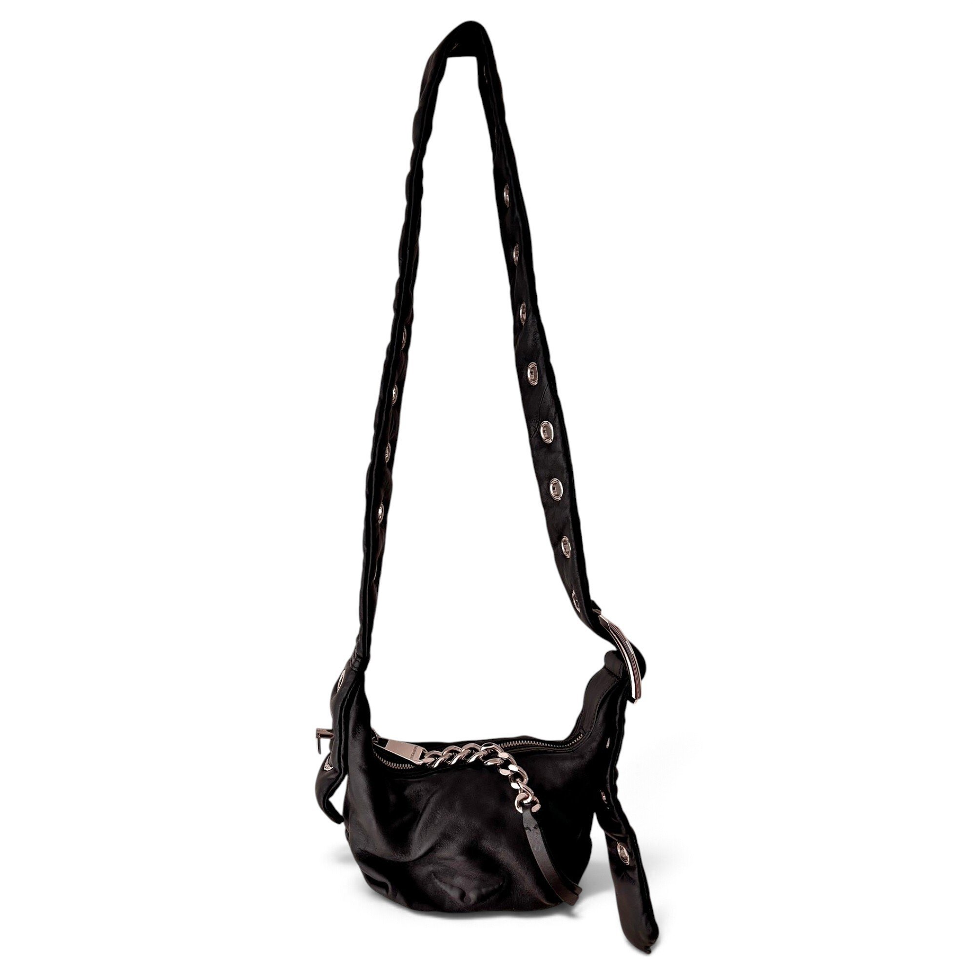 Leather crossbody bag