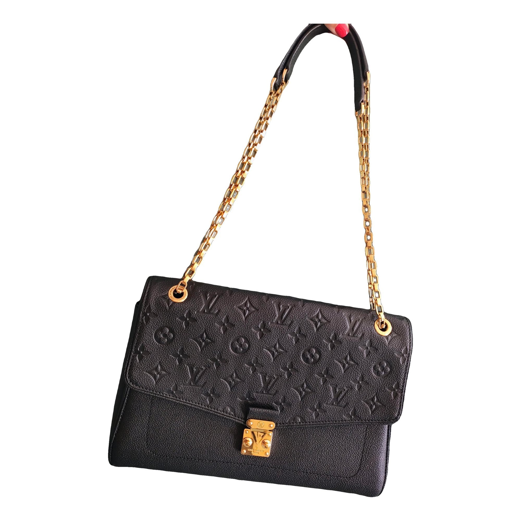Saint-Germain leather handbag