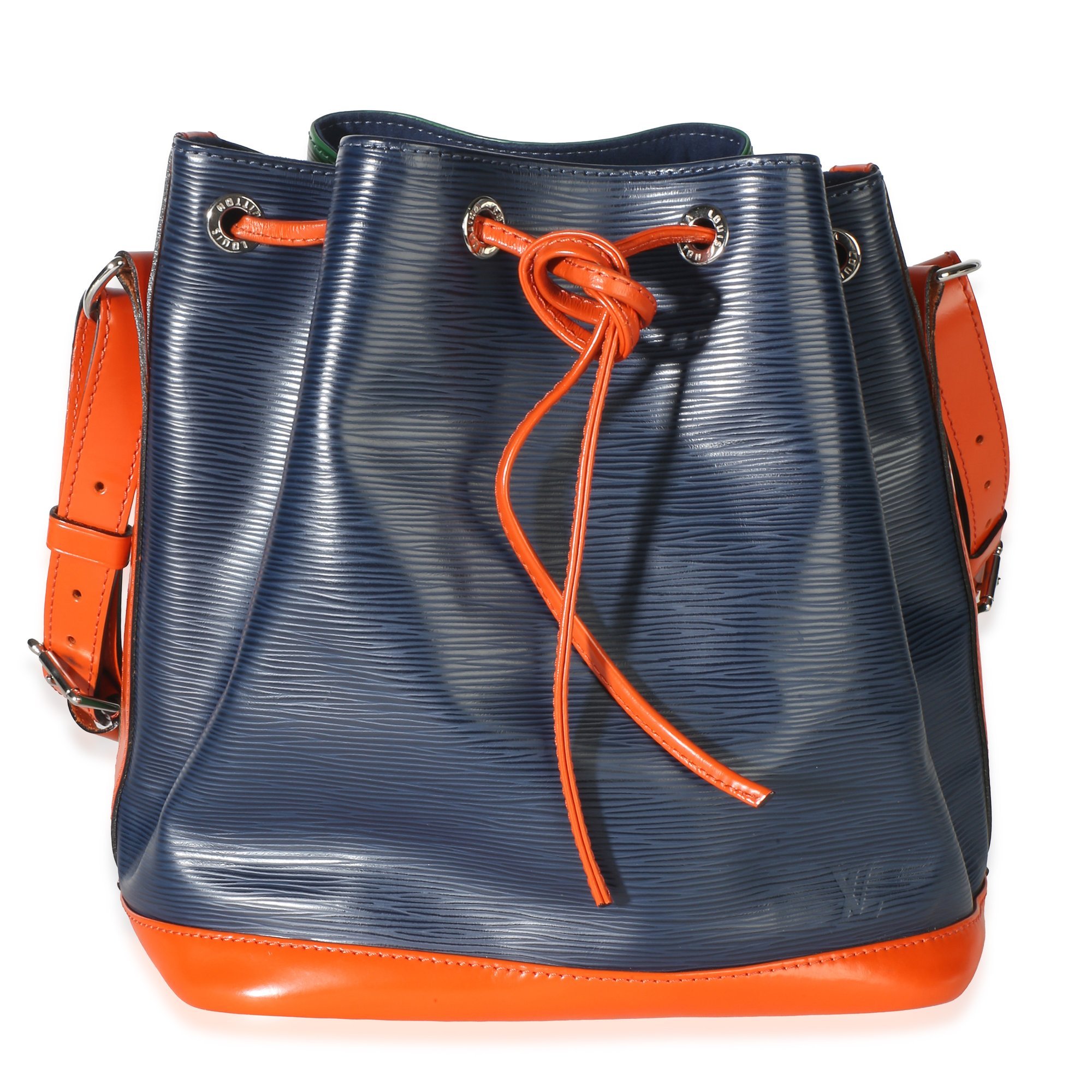 Petit Noé trunk leather handbag