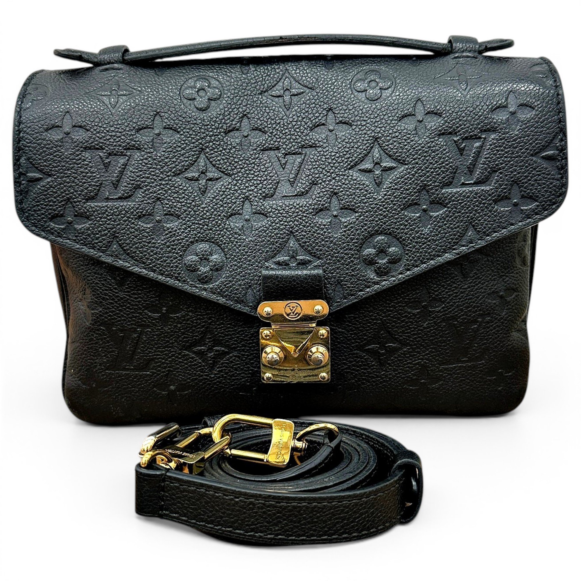Metis leather handbag