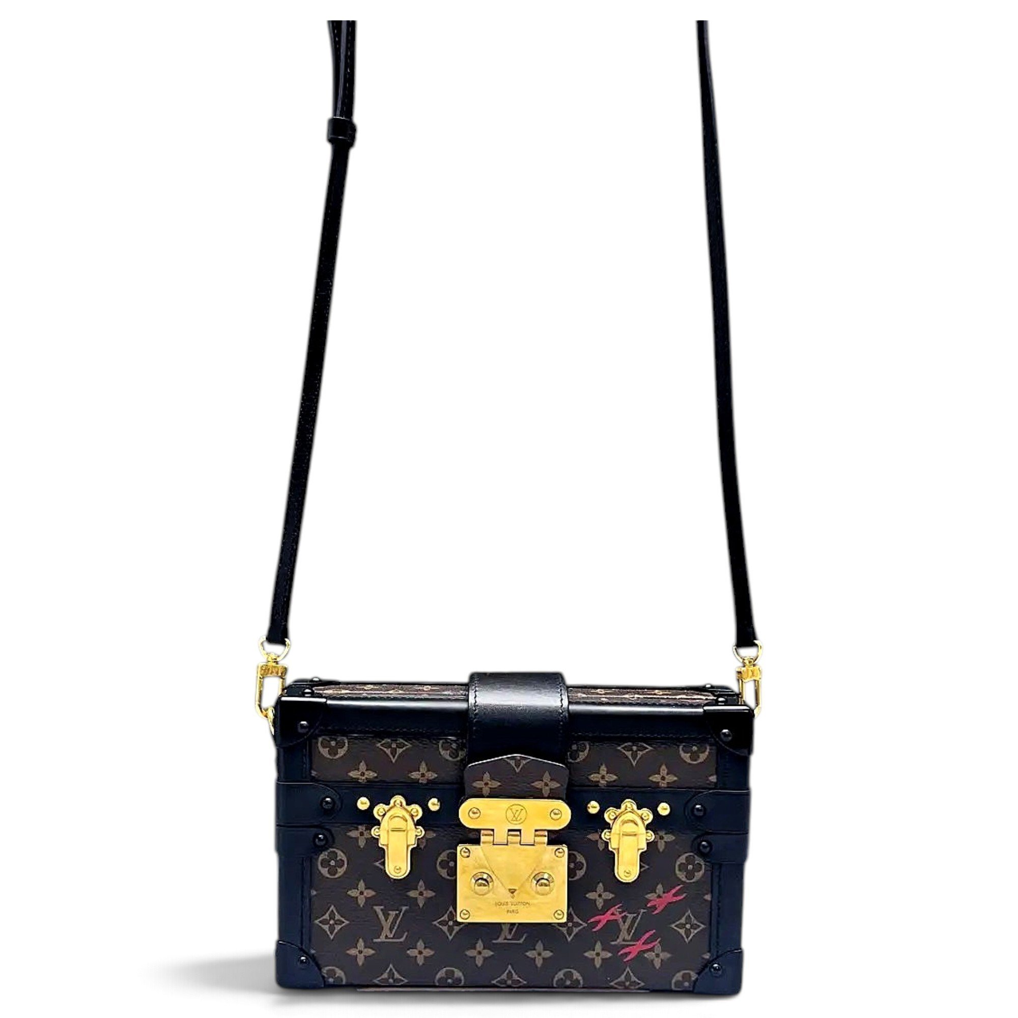 Pochette Trunk vinyl crossbody bag