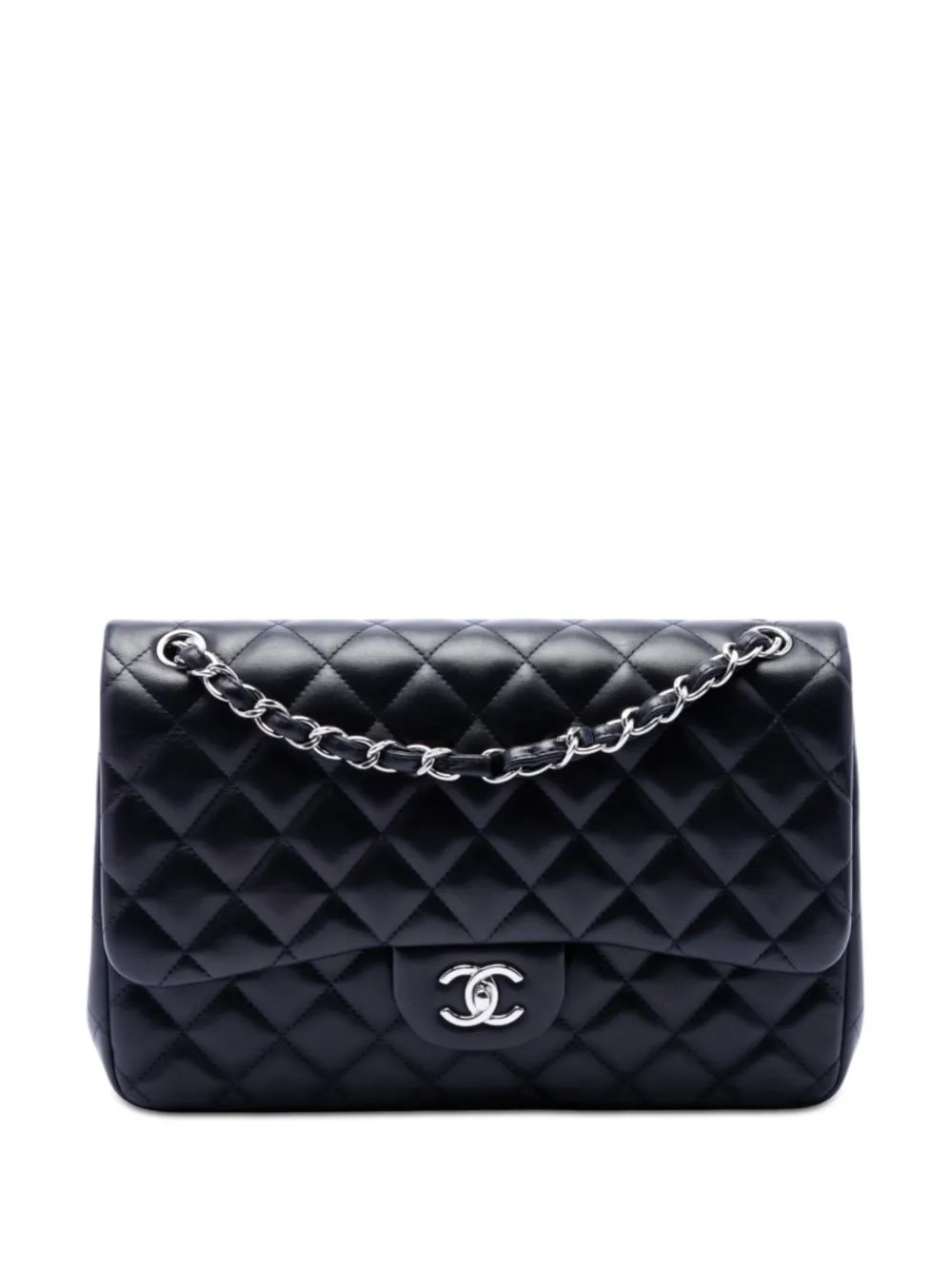 2012 Jumbo Classic Lambskin Double Flap shoulder bag