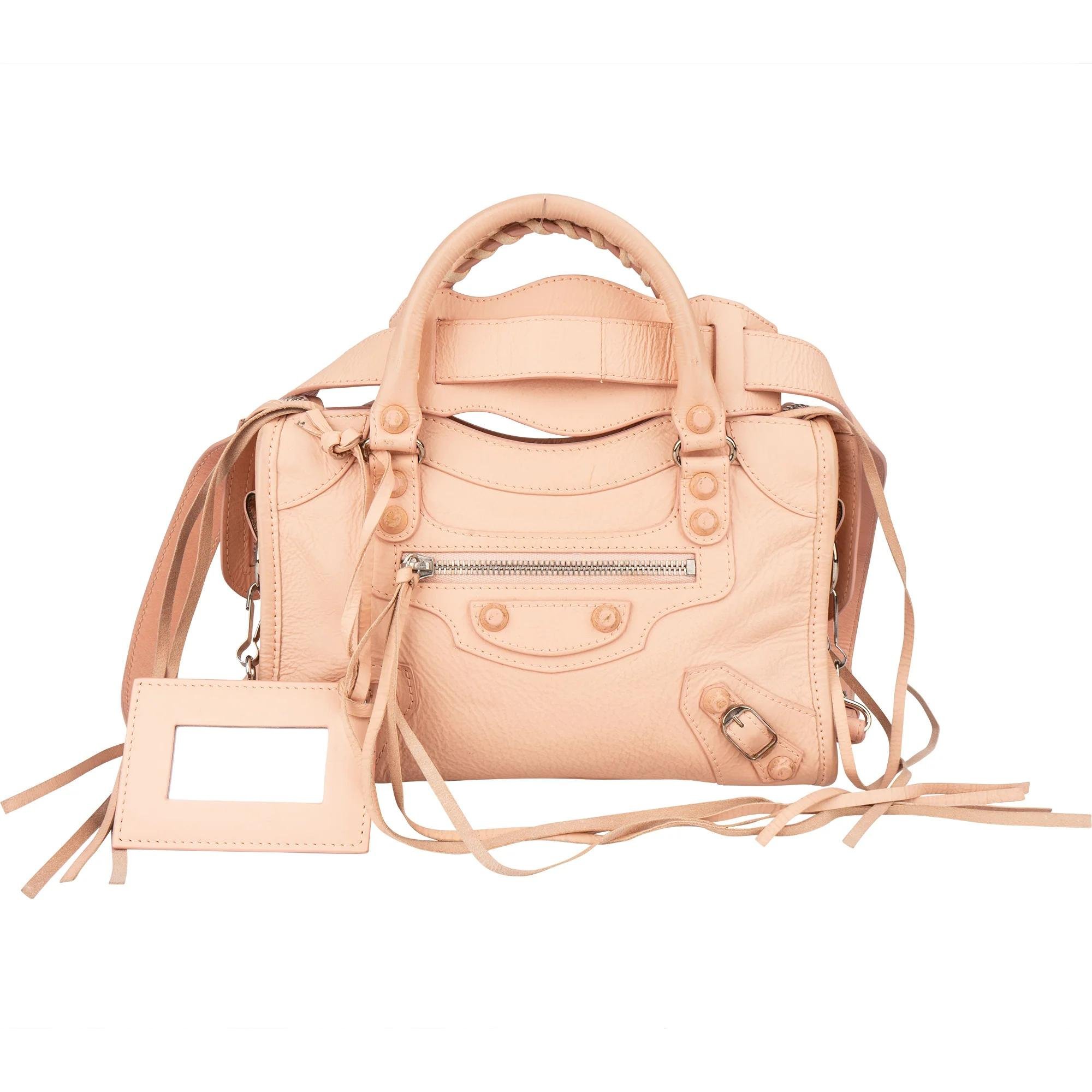 Balenciaga City leather satchel