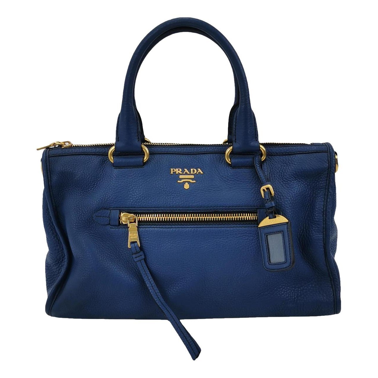 Leather tote