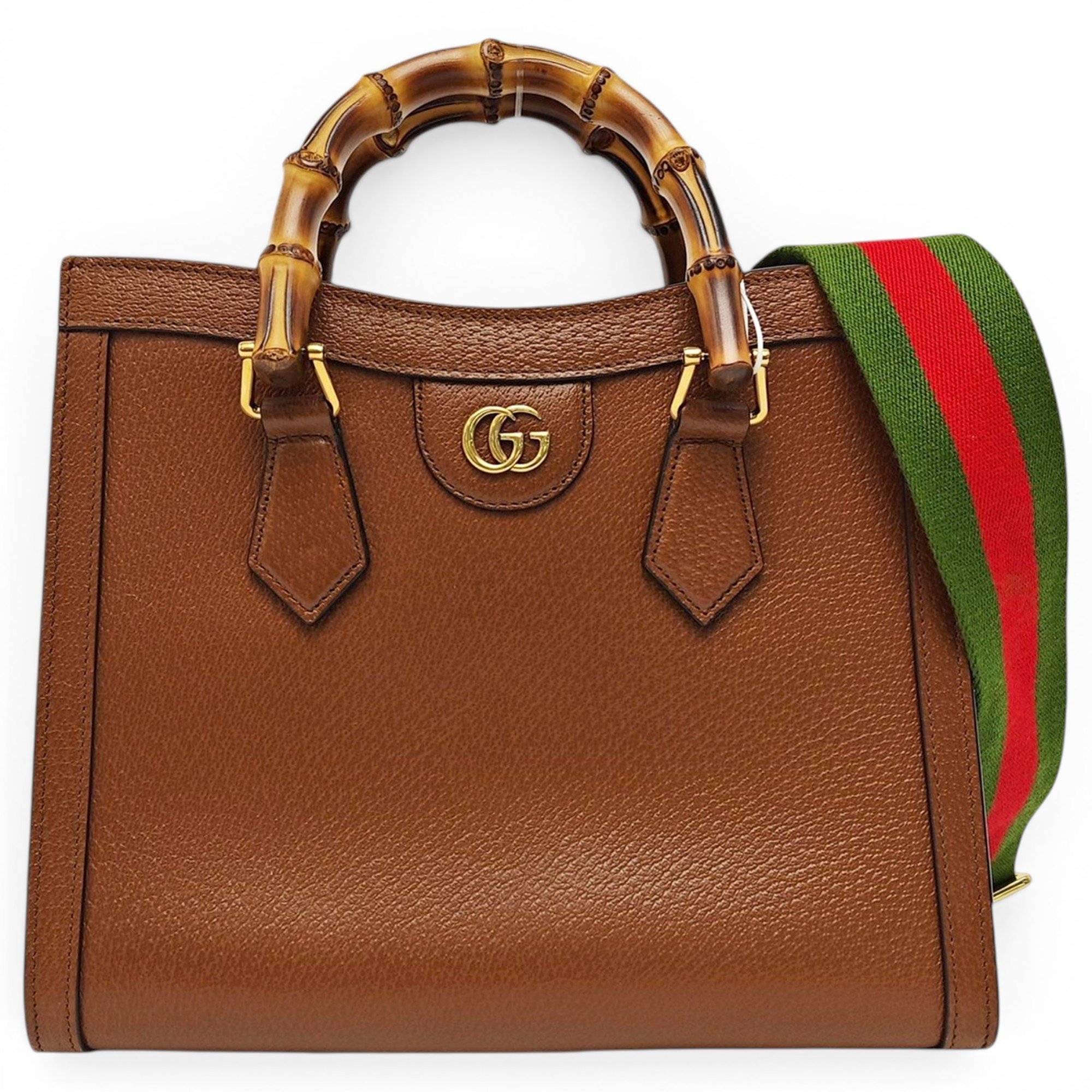 Diana Bamboo leather tote
