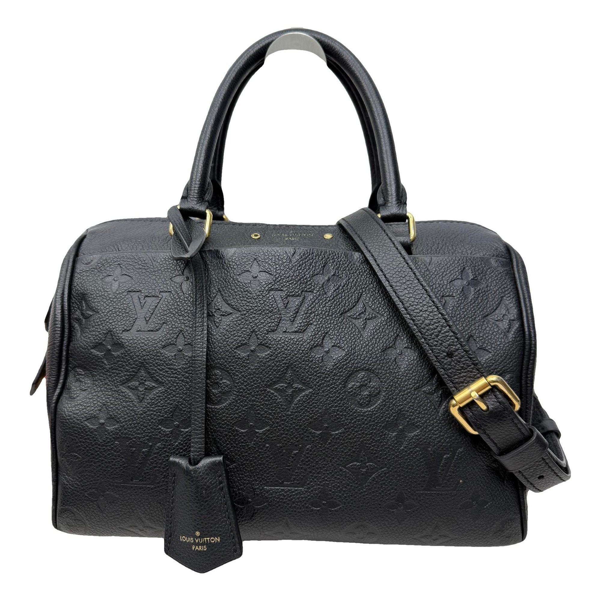 Speedy leather handbag