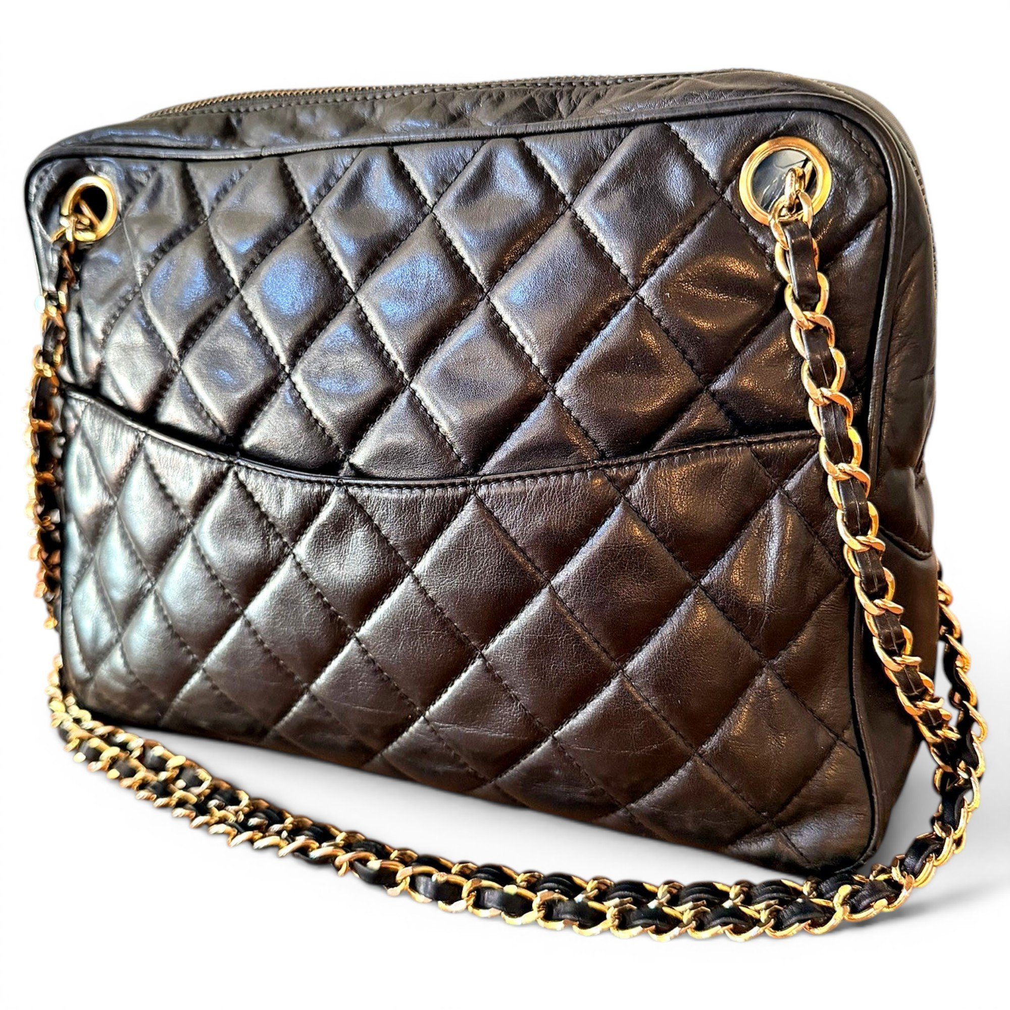 Leather handbag
