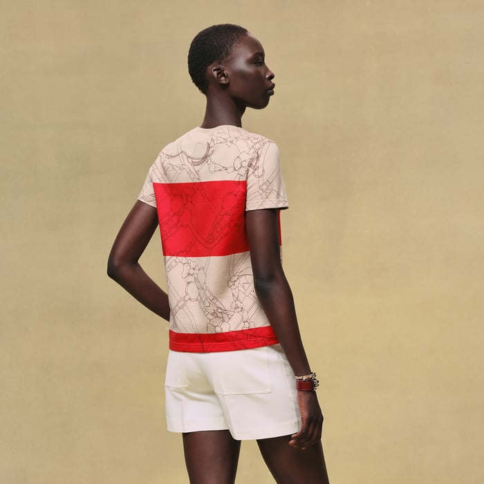 Rouge Amazone "Grand Manege" Straight T-shirt