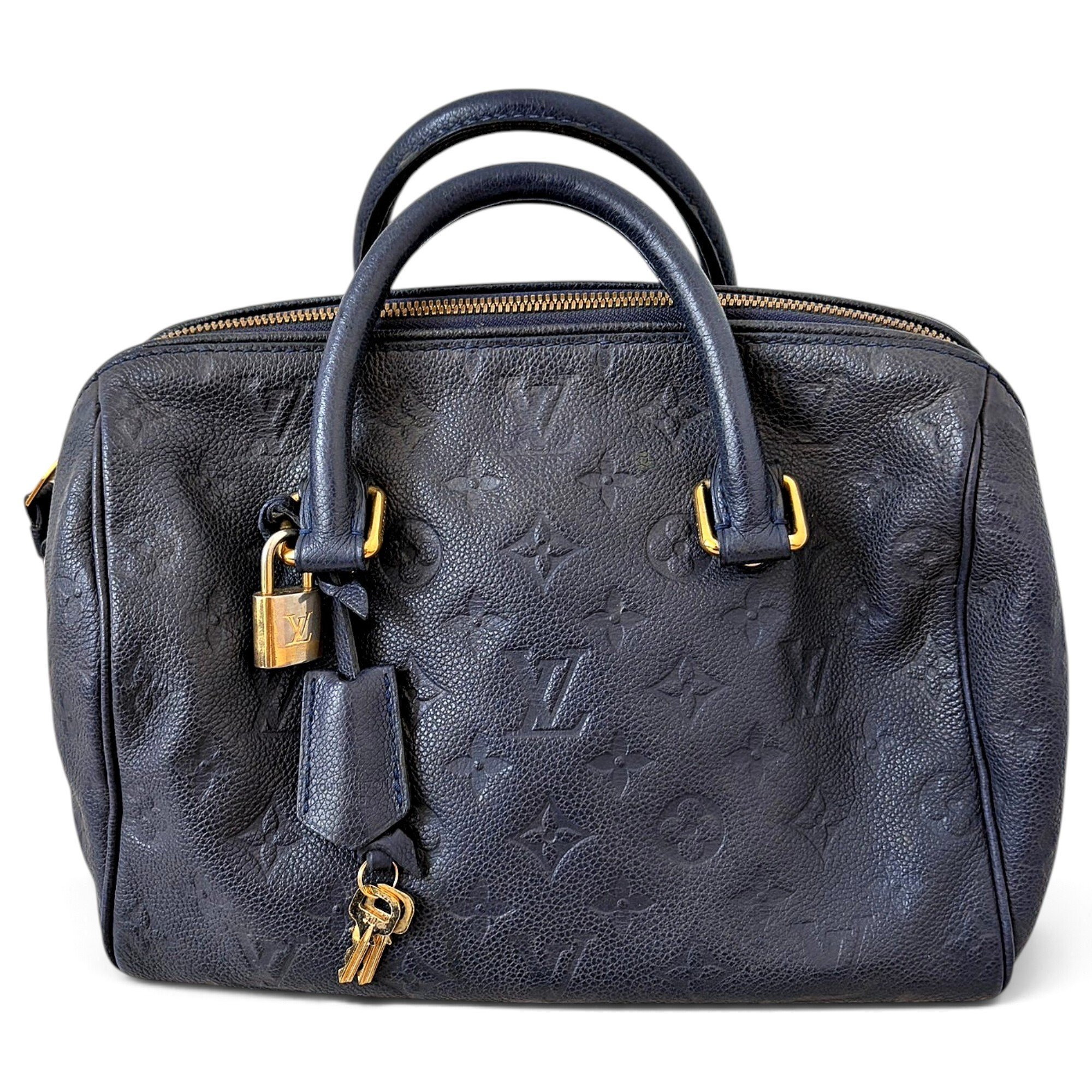 Speedy Bandoulière leather handbag