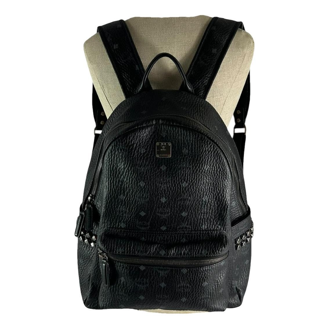 Leather backpack