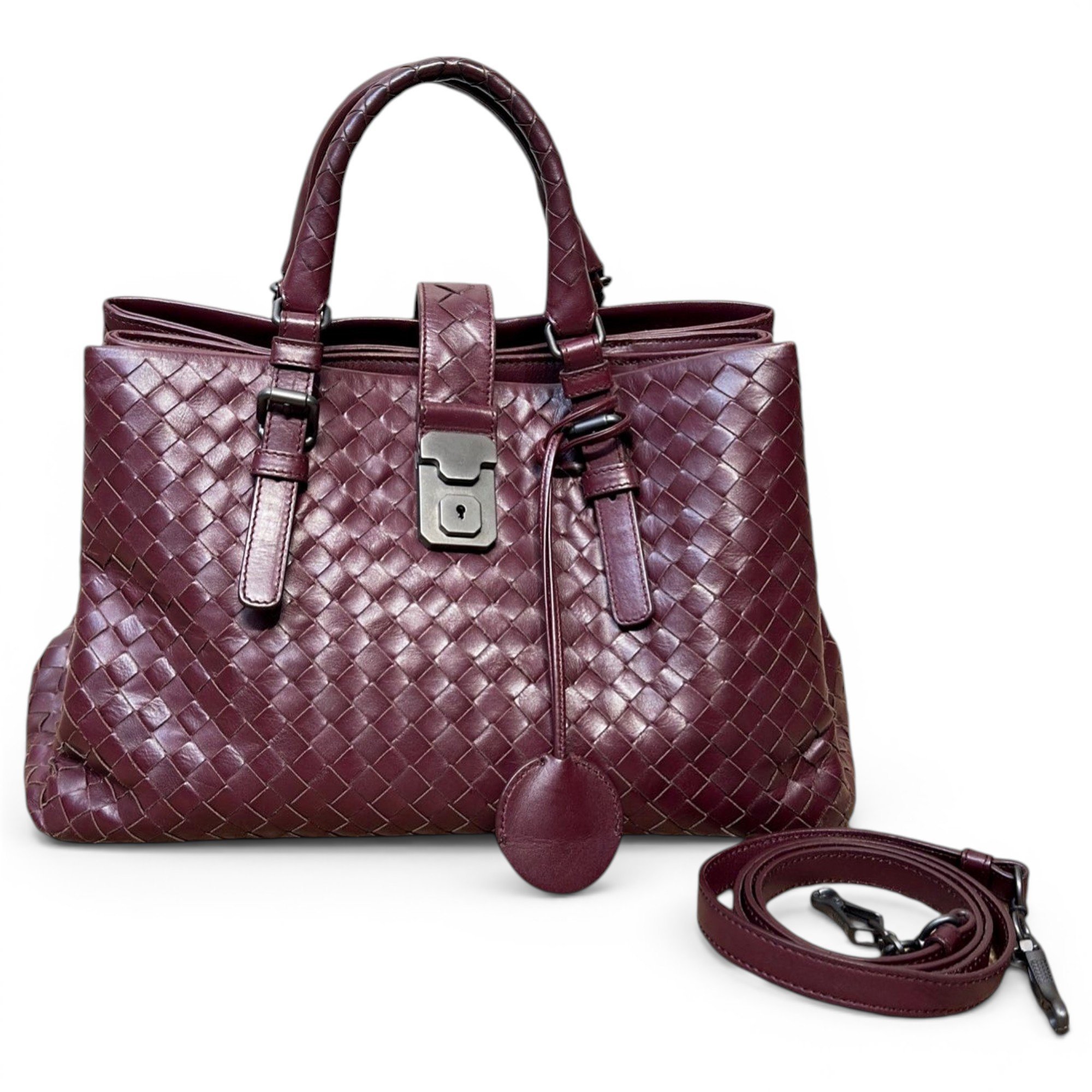 Roma leather handbag