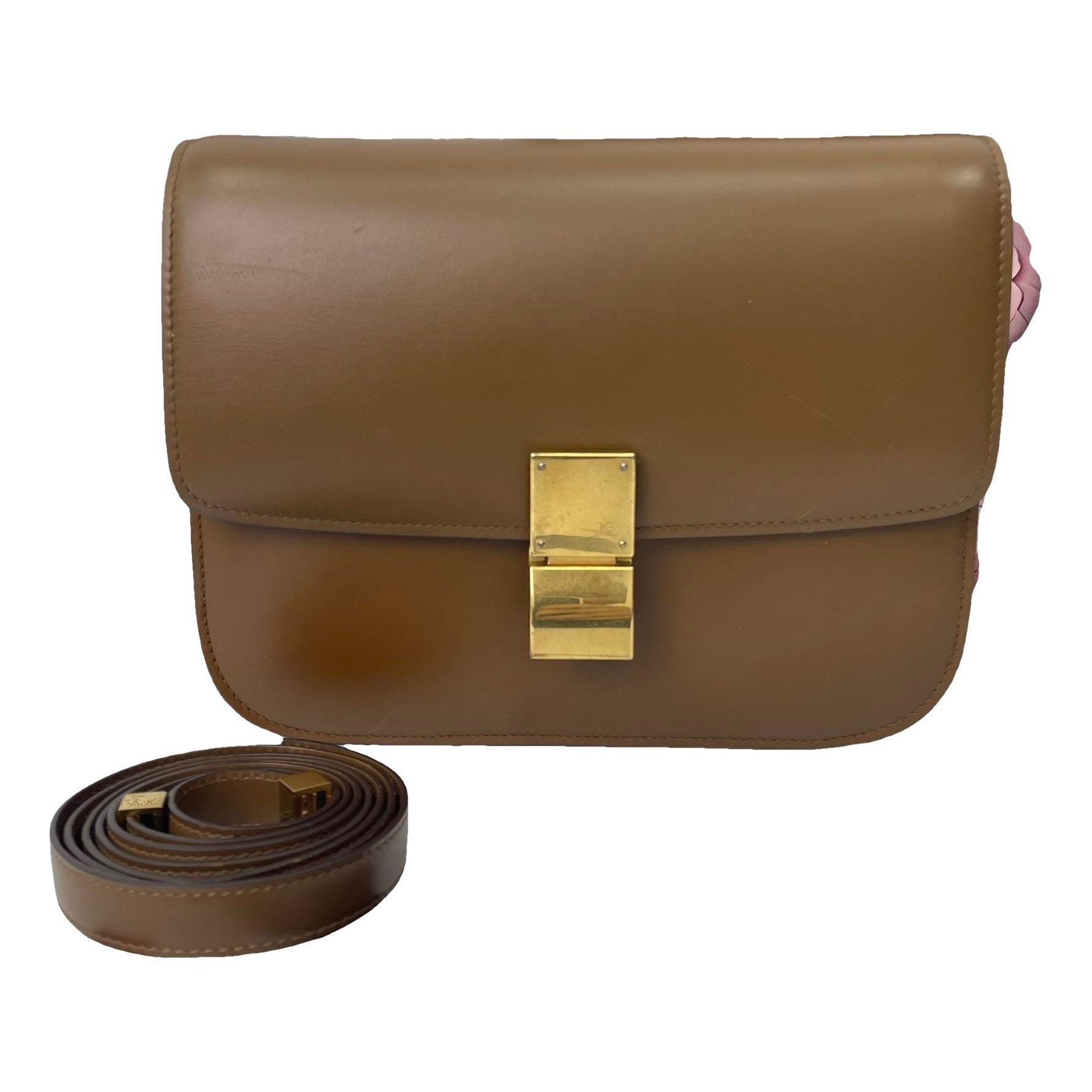 Classic leather handbag