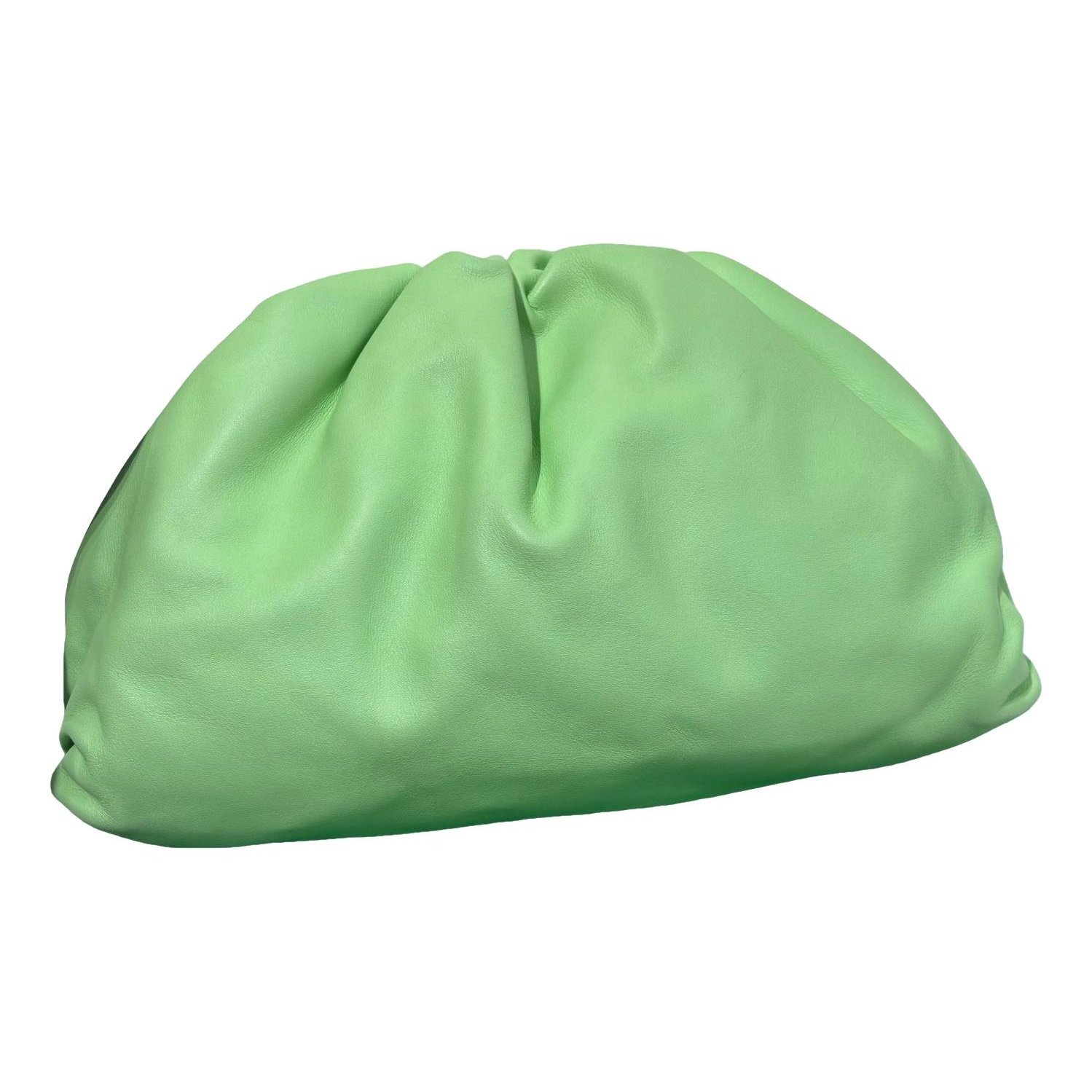 Pouch leather handbag