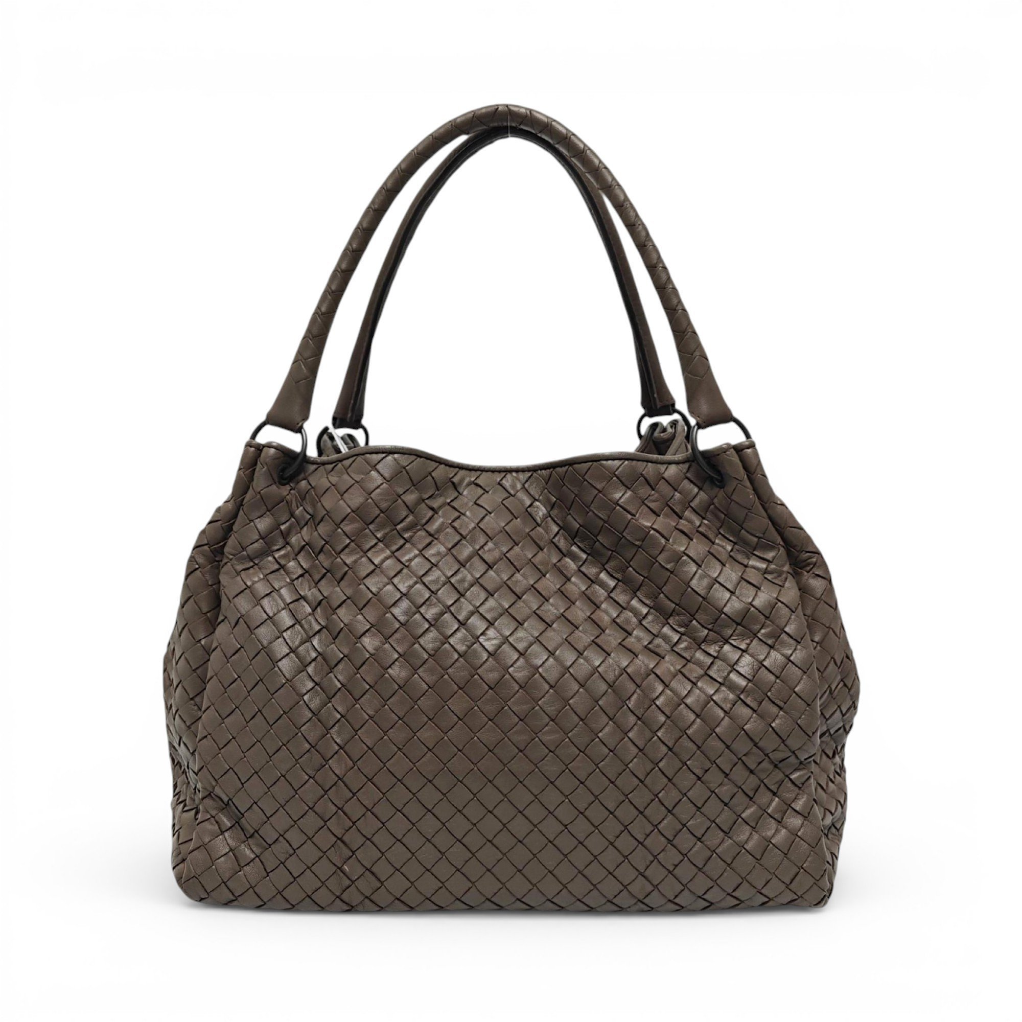 Parachute leather tote