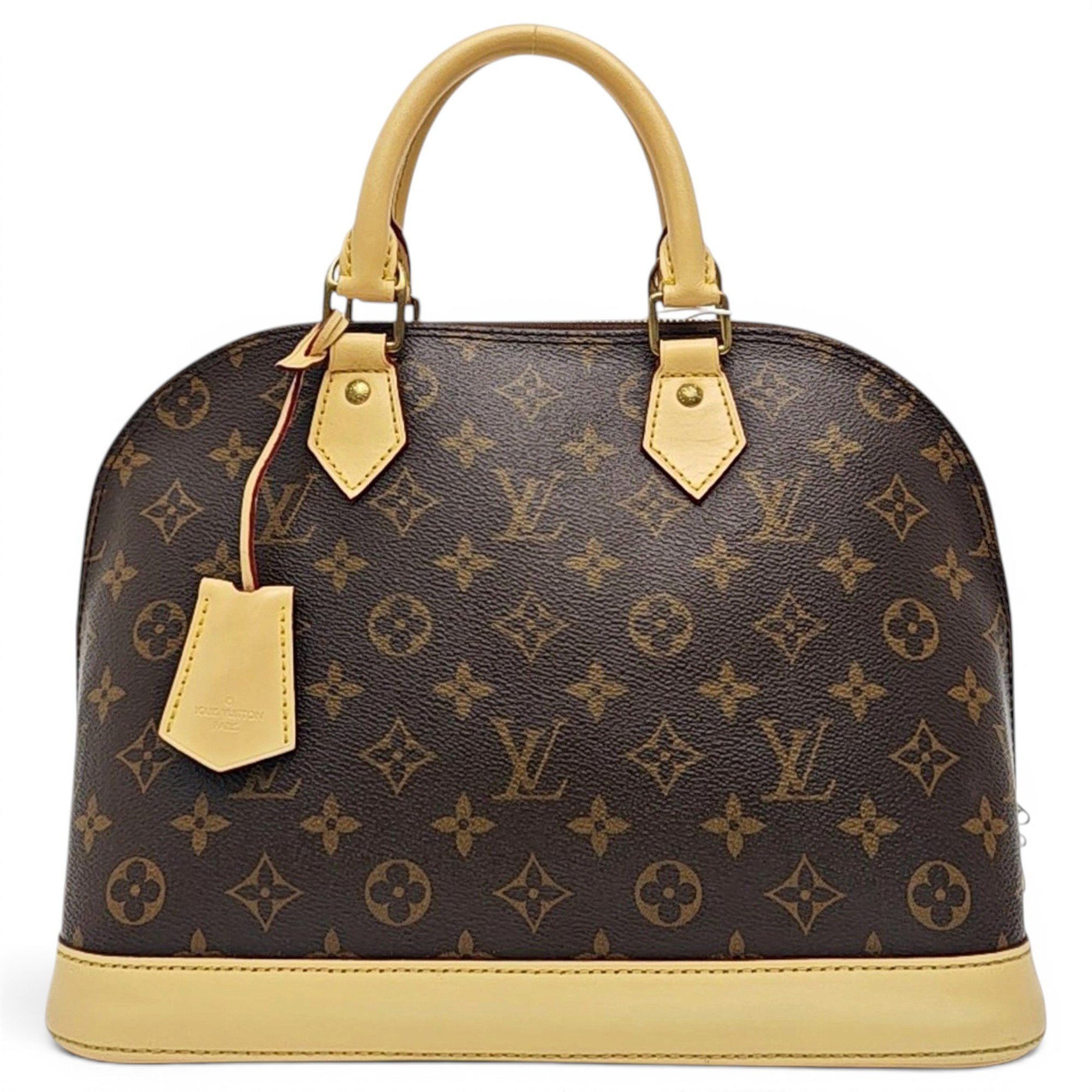 Alma leather handbag