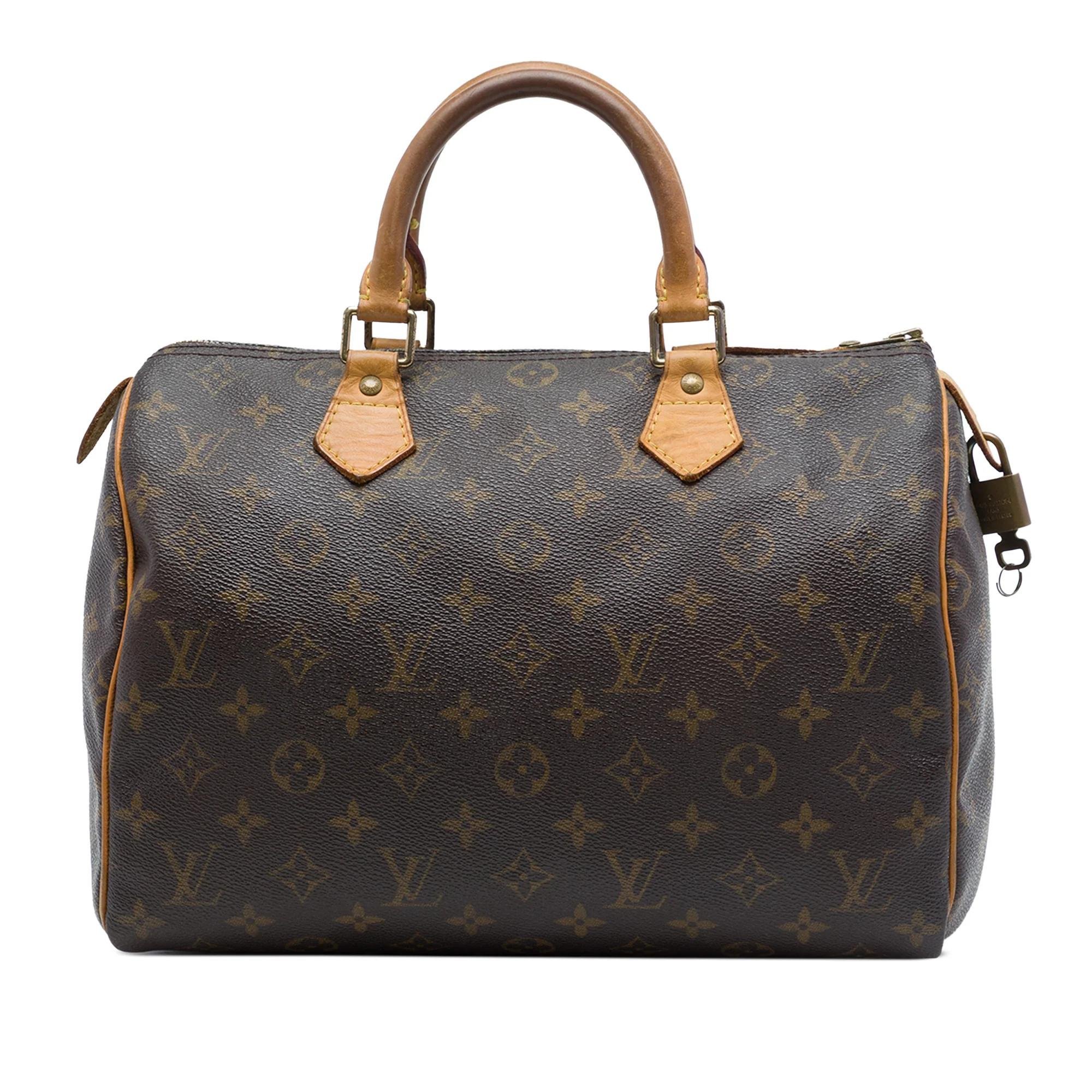 Speedy leather bag