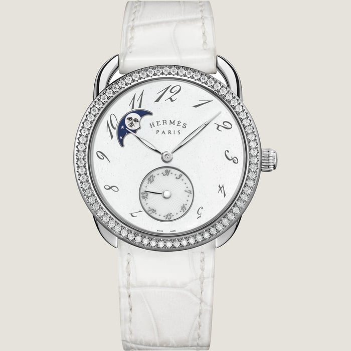 Sans Coloris Arceau Petite Lune Watch, Large Model, 38 MM