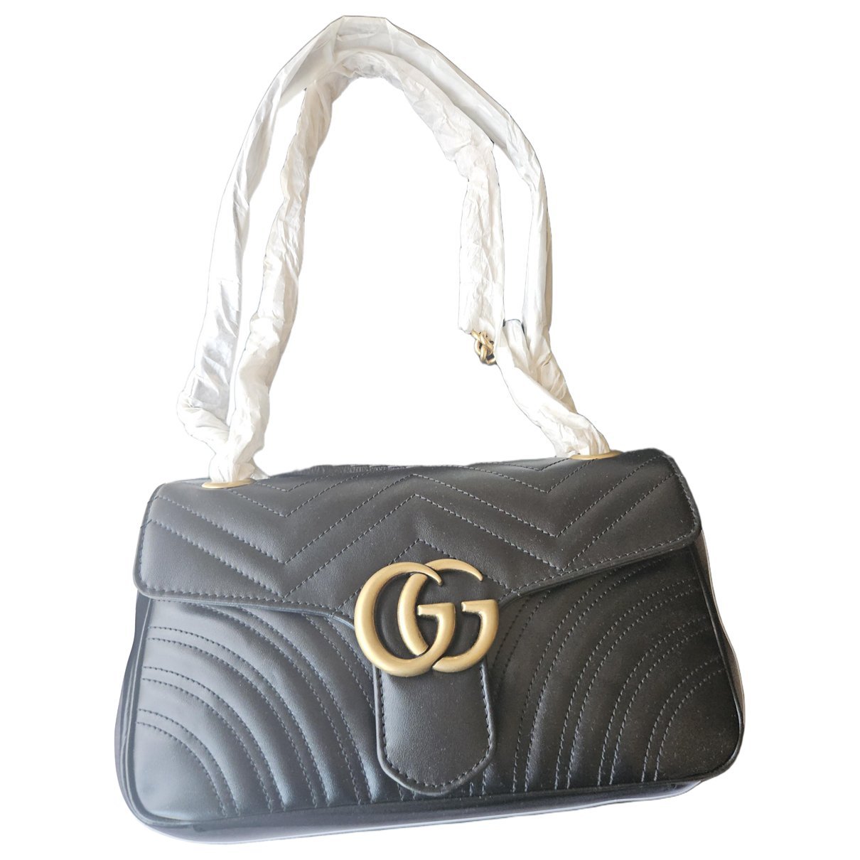 GG Marmont Flap leather handbag