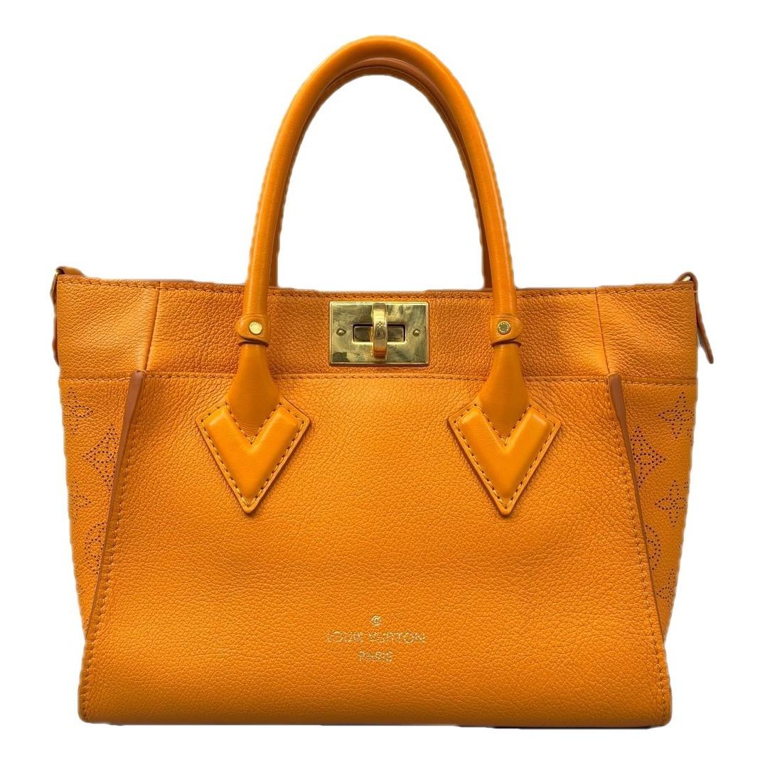 On My Side leather handbag