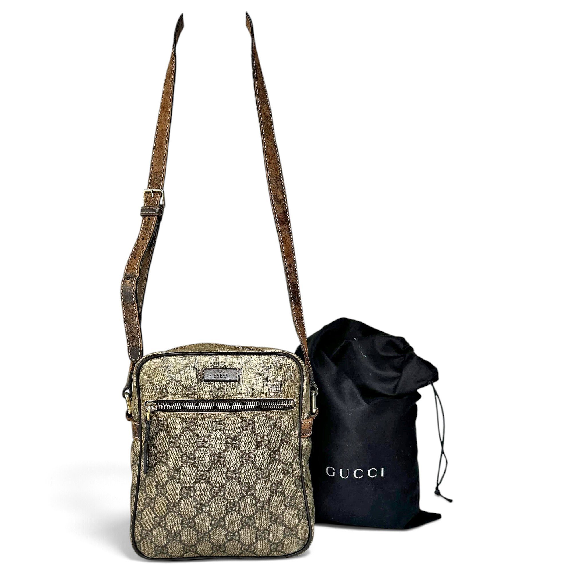 Dionysus leather crossbody bag