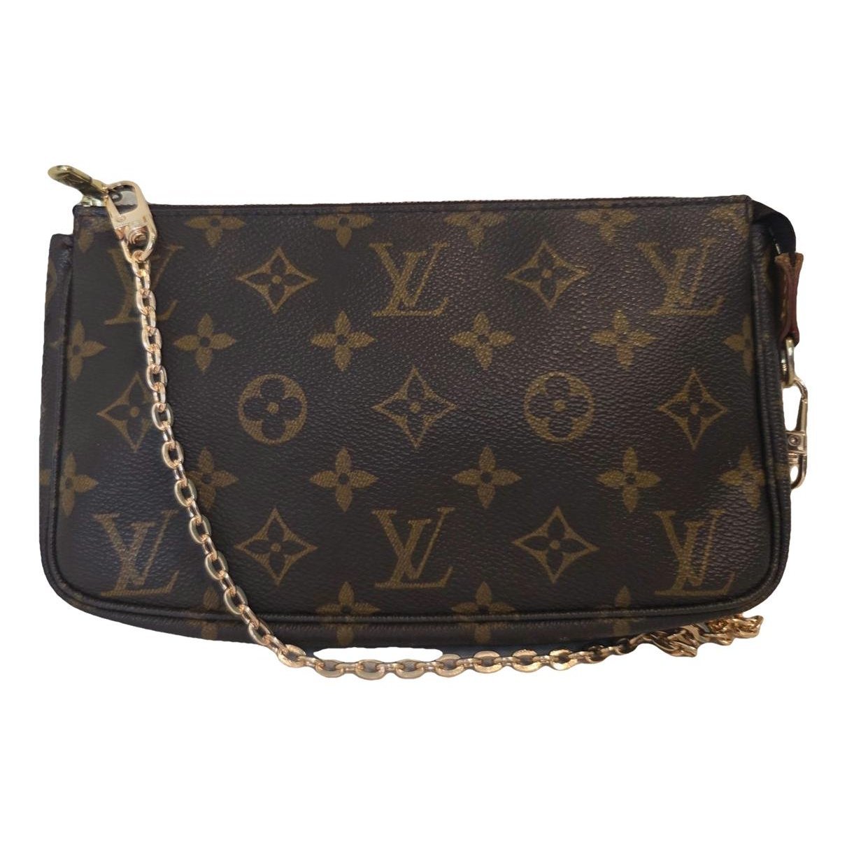 Pochette Accessoire leather handbag