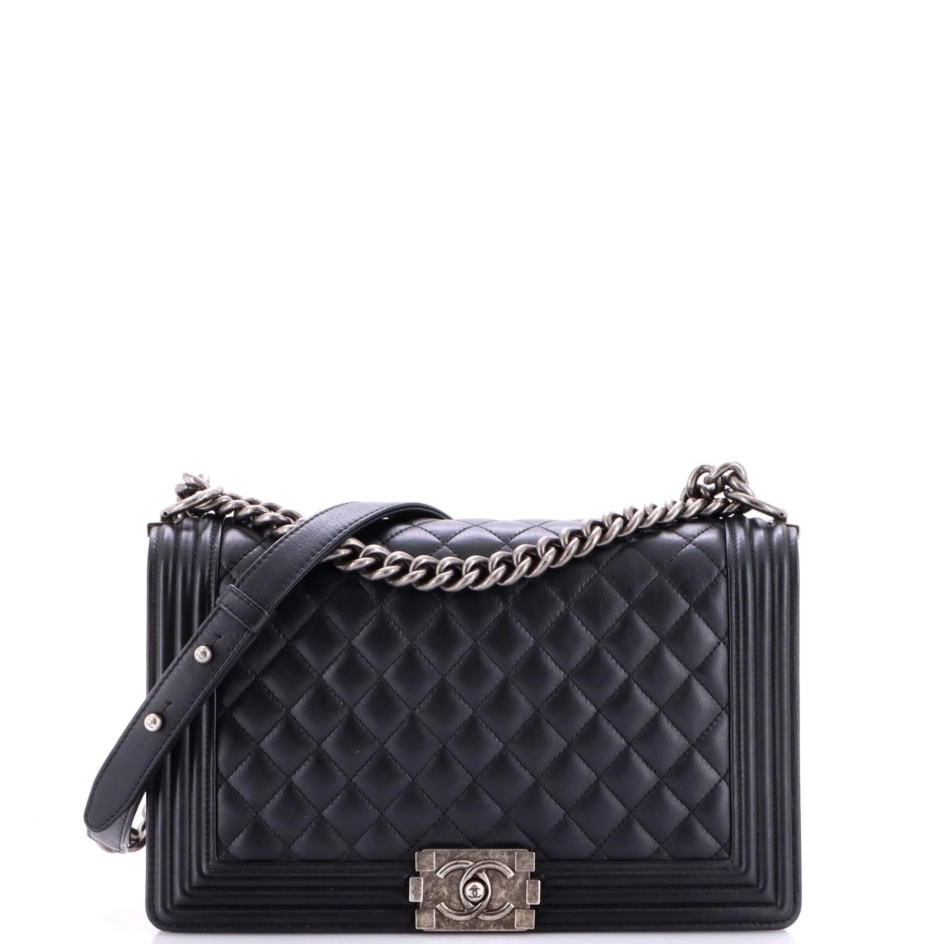 Chanel Boy leather handbag