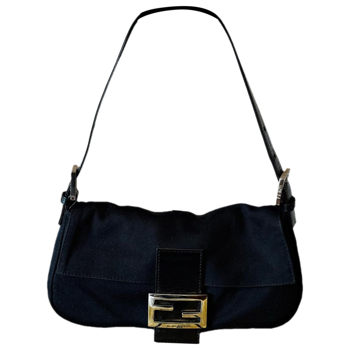 Baguette leather handbag