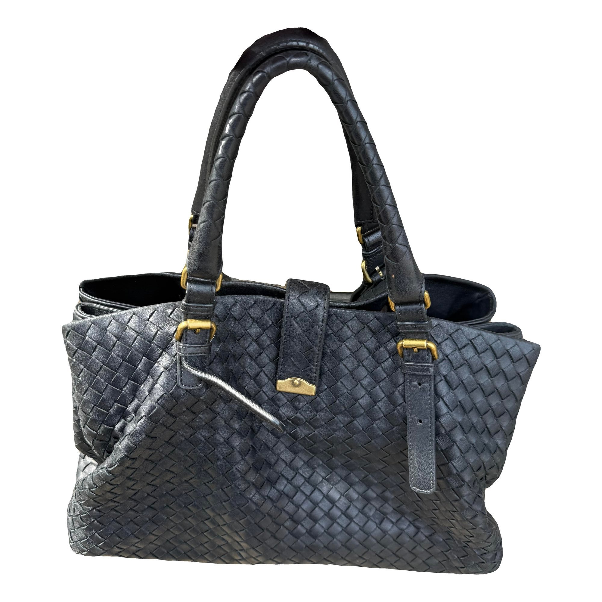 Roma leather tote