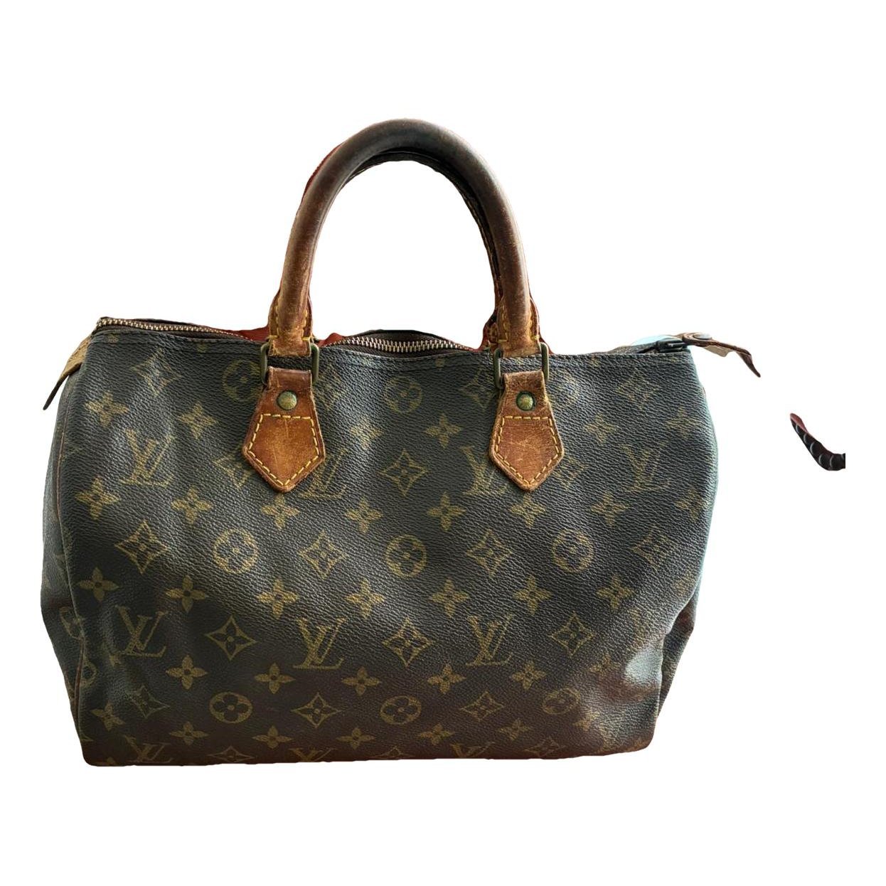 Speedy leather handbag