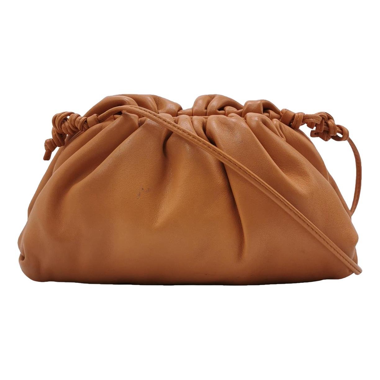Pouch leather handbag