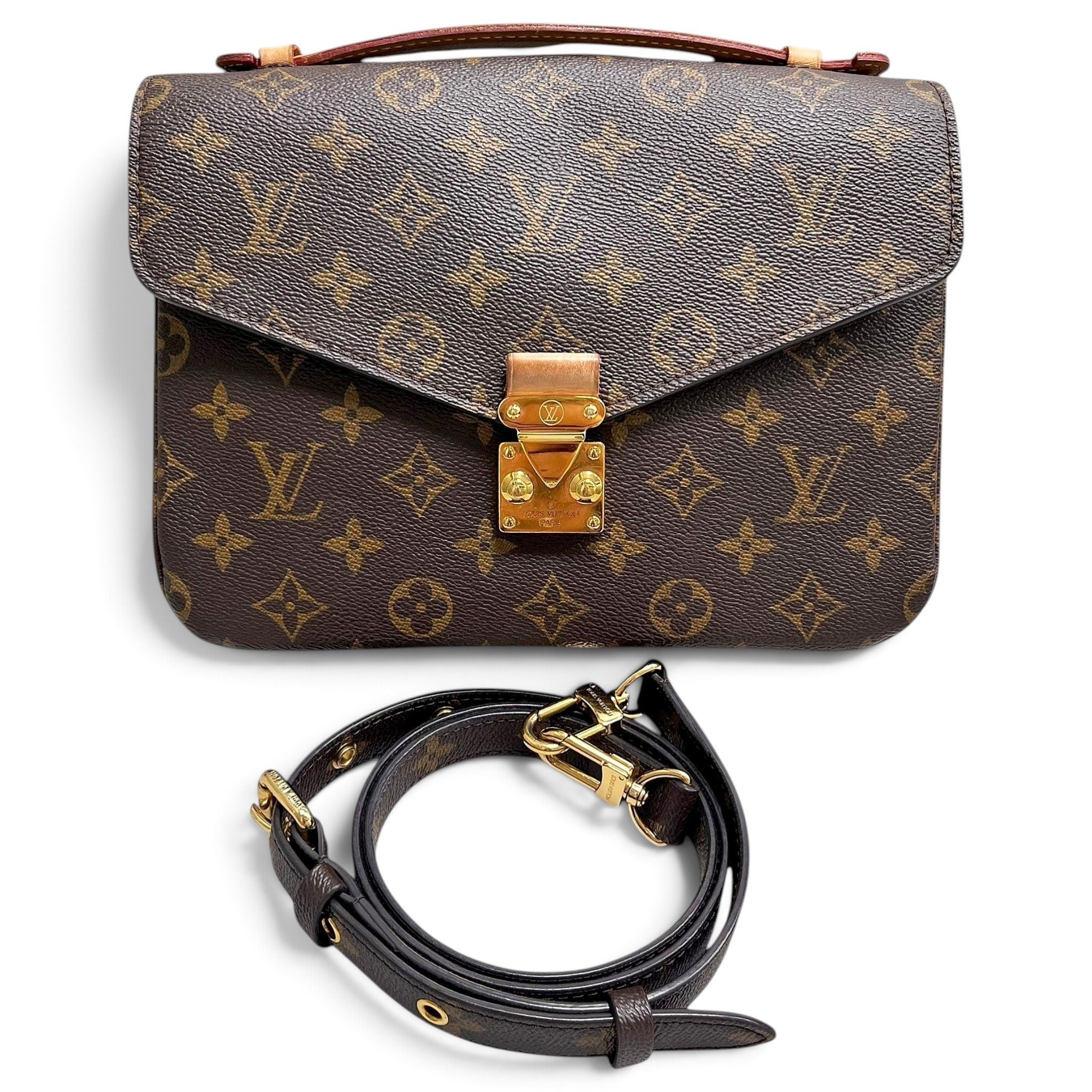 Metis leather handbag