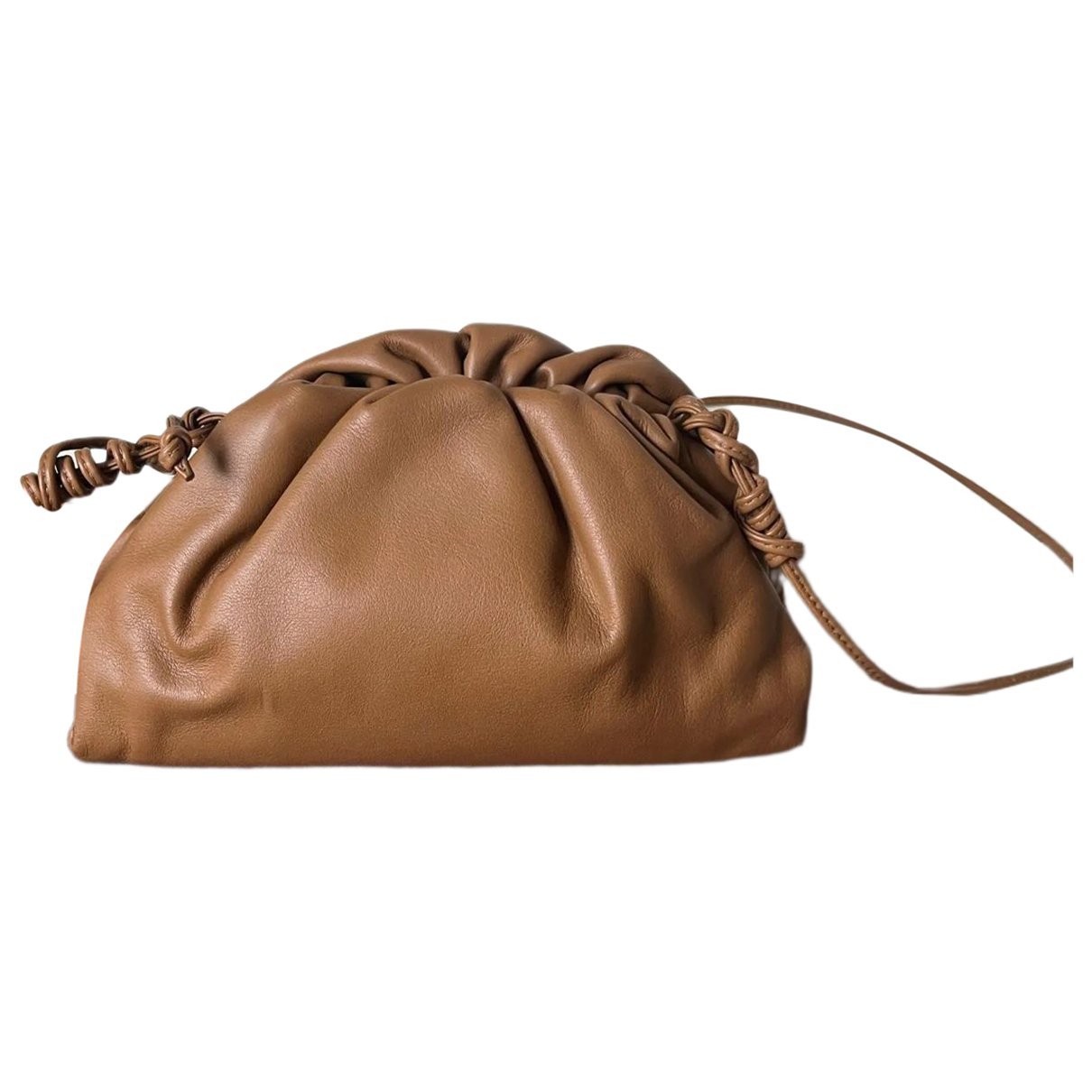 Pouch leather handbag
