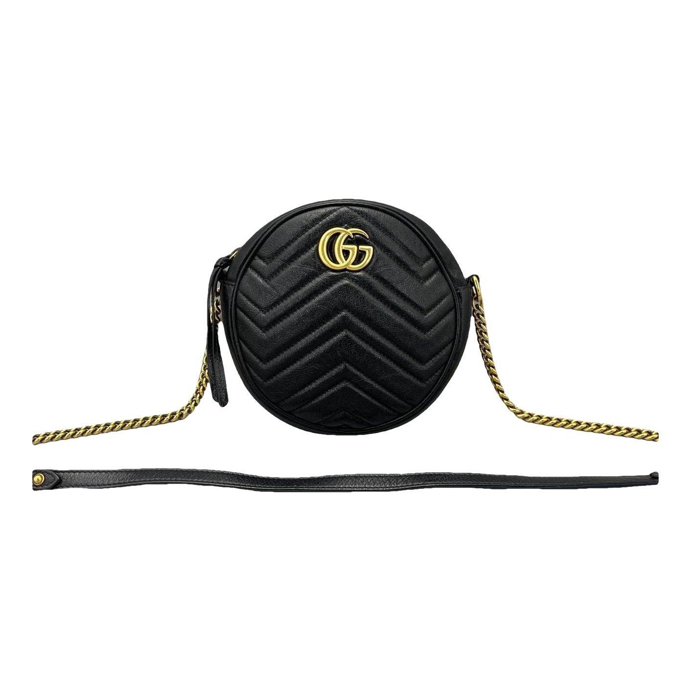GG Marmont Circle leather handbag