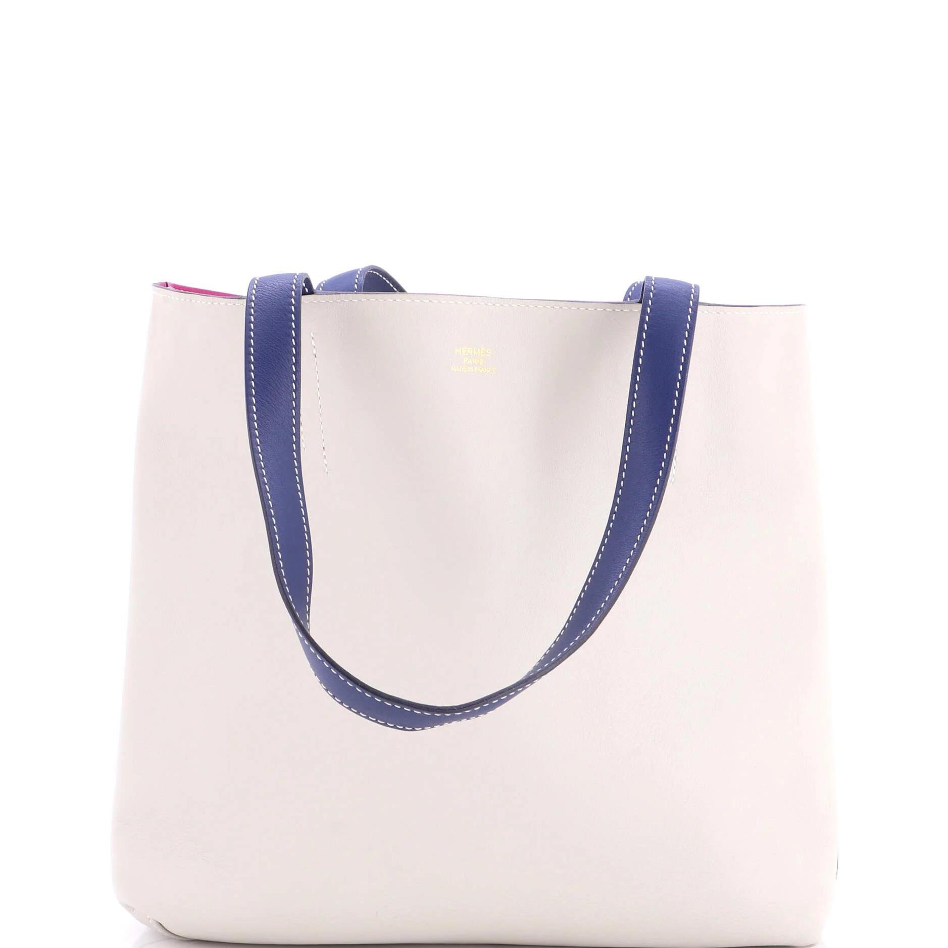 Leather tote