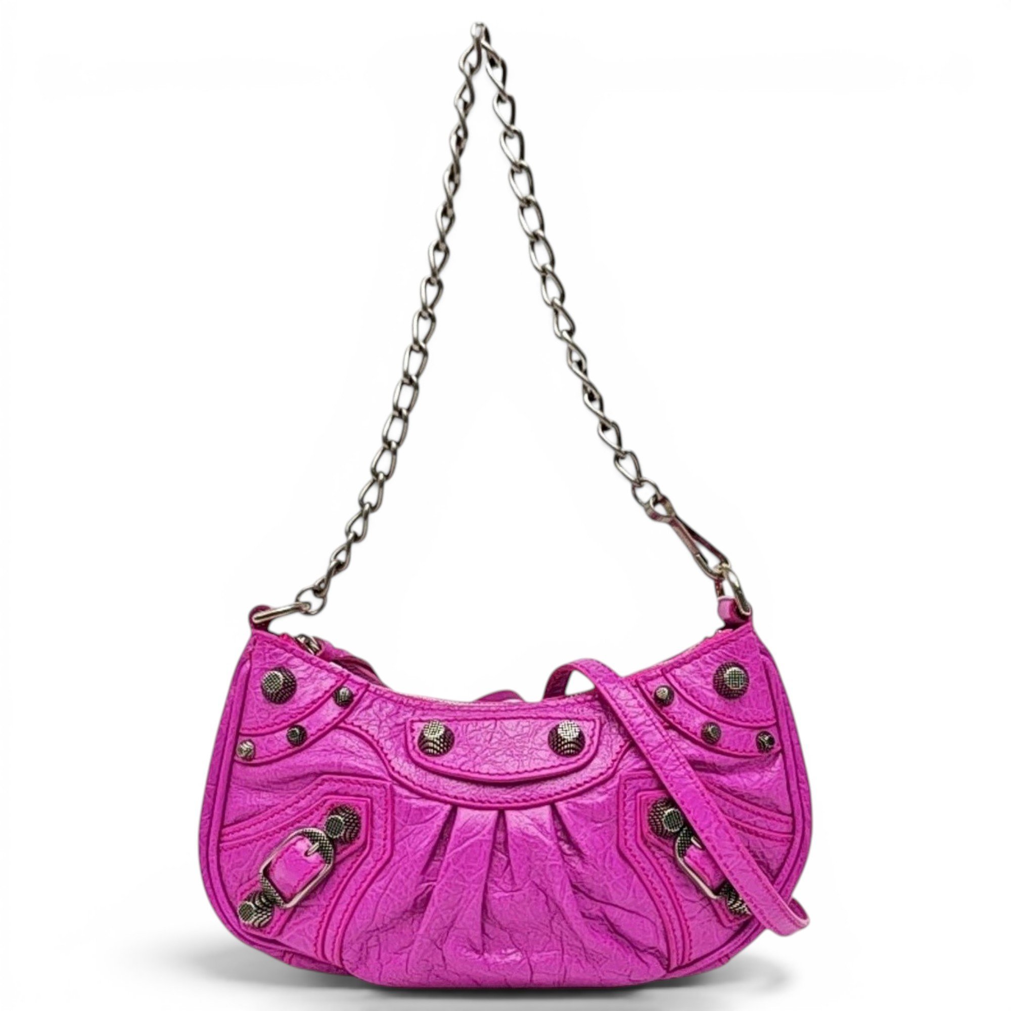 Le Cagole leather handbag
