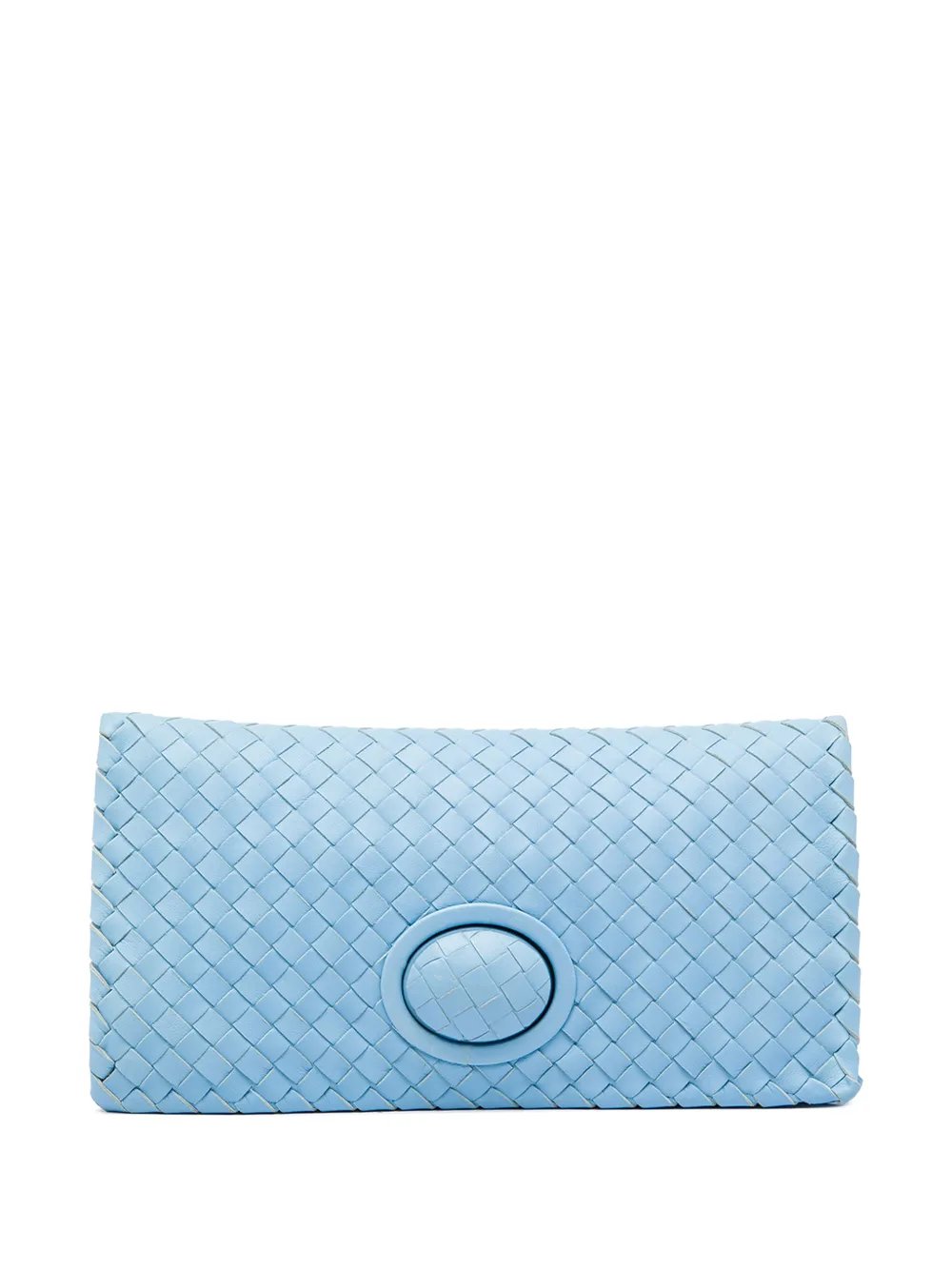 2012-2026 Nappa Intrecciato Turn Lock clutch bag