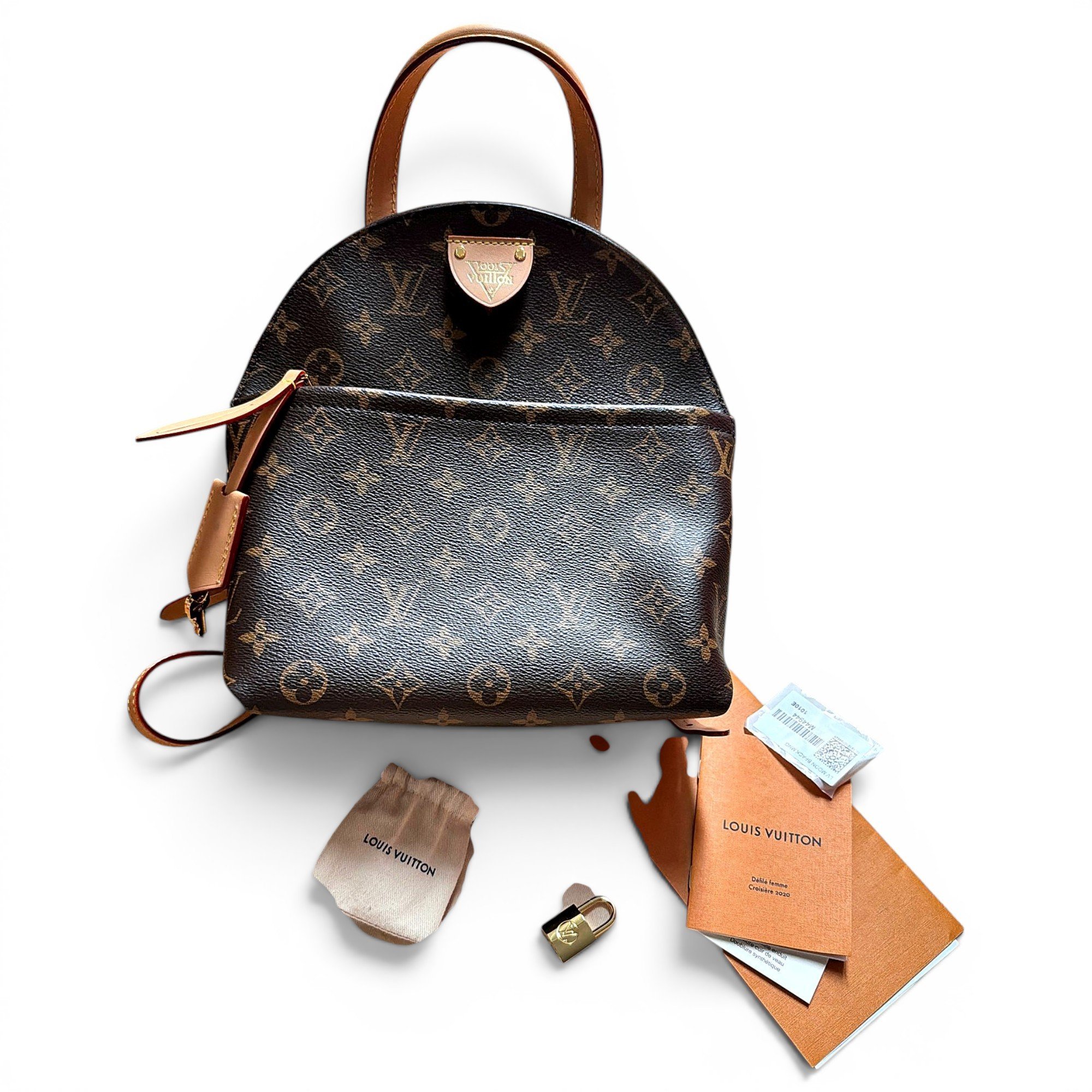 Palm Springs leather backpack