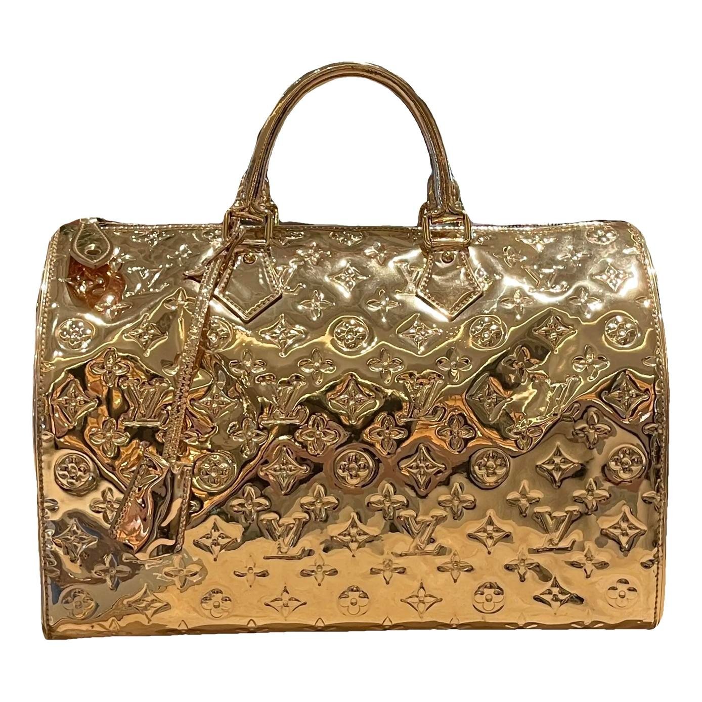 Speedy leather handbag