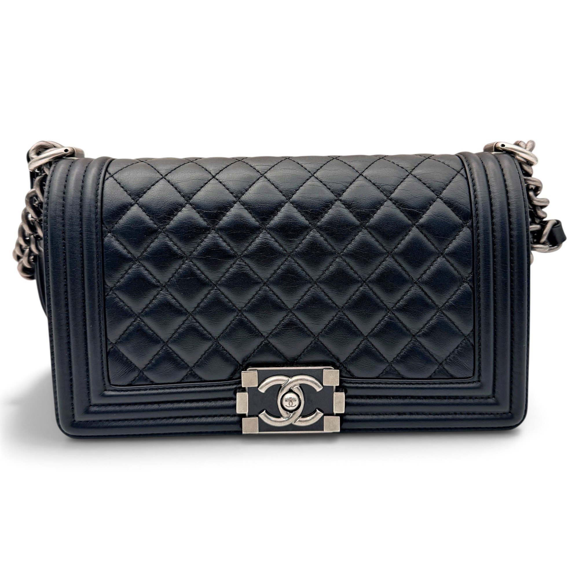Boy leather handbag