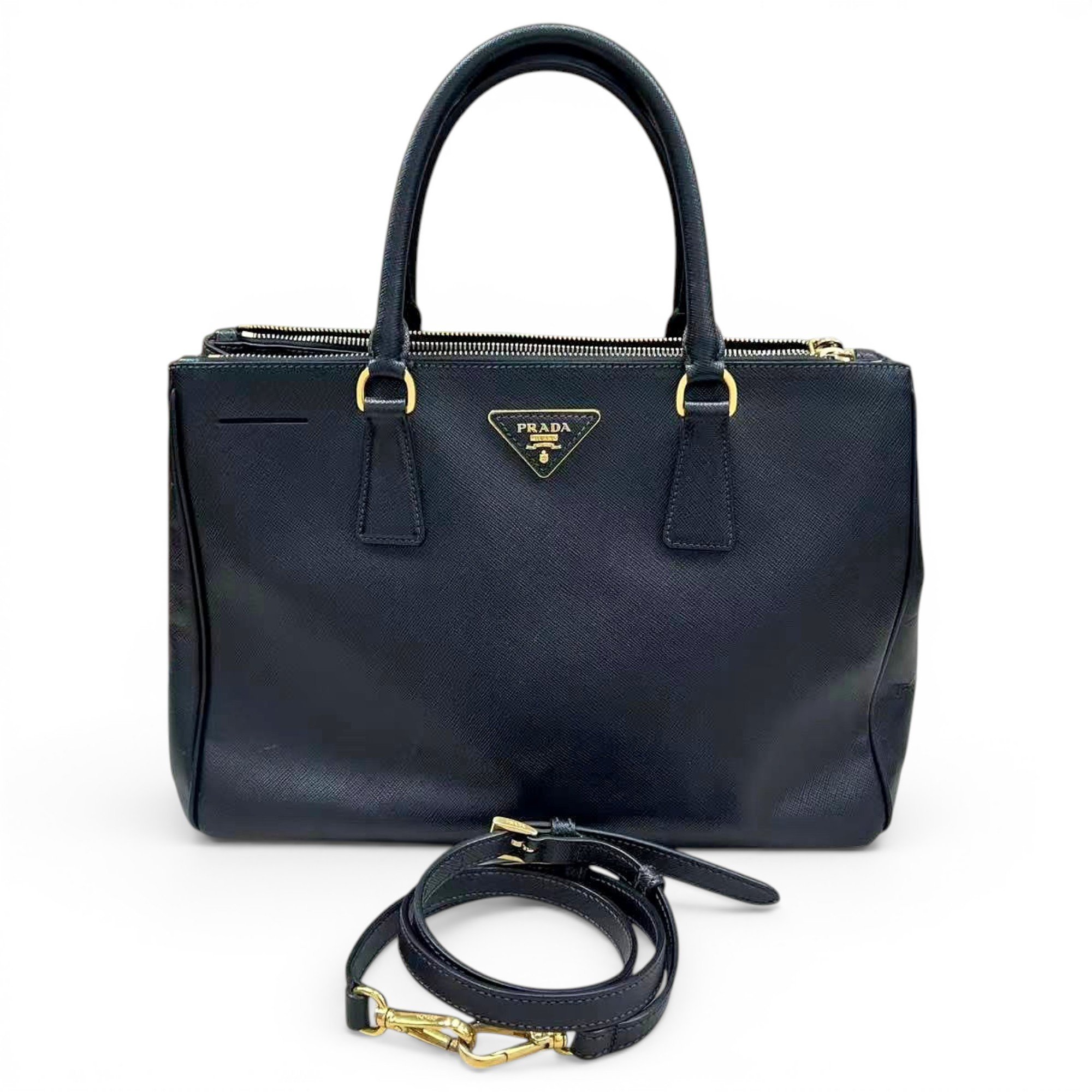 Galleria leather handbag