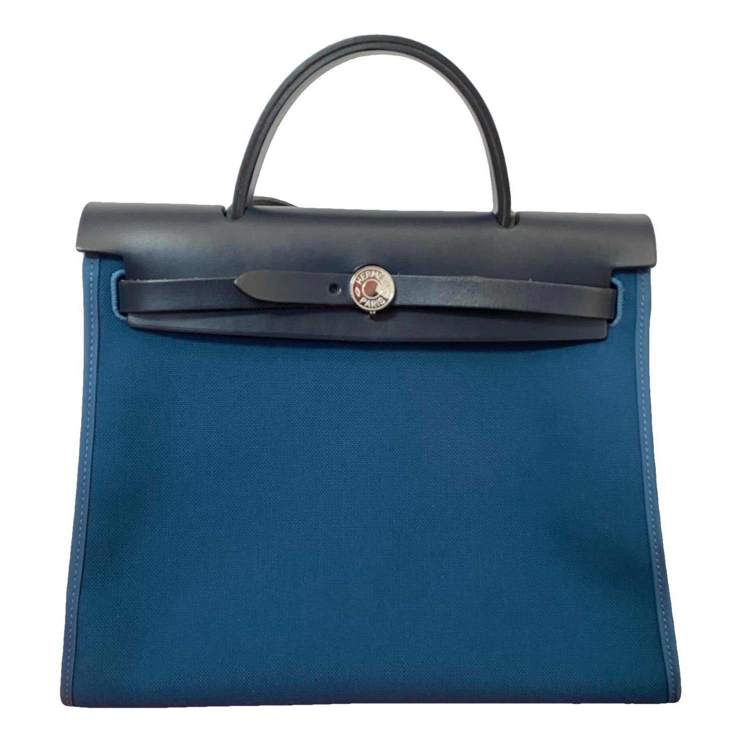 Hermes Herbag Handbag Deep Blue 2020