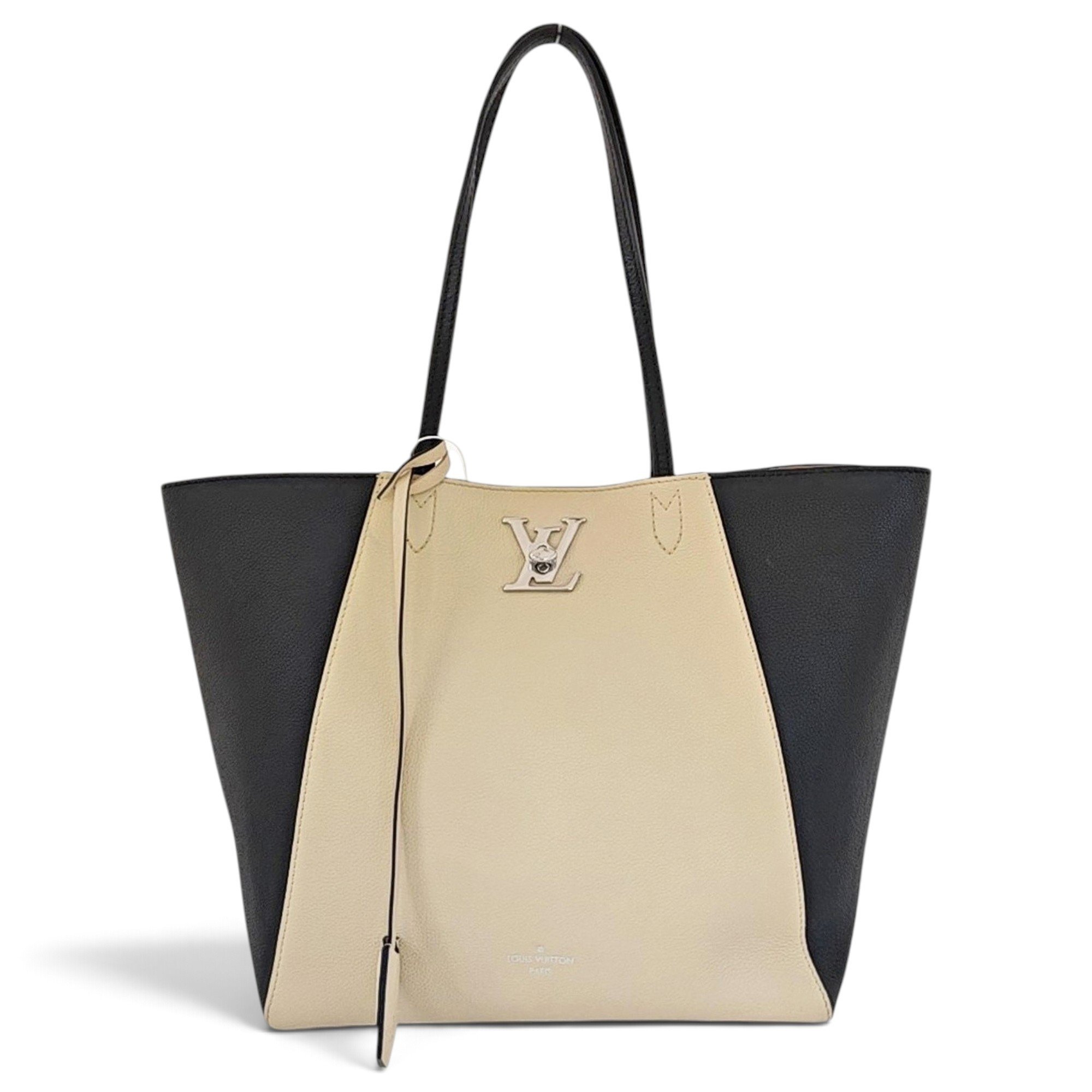 Lockme leather handbag