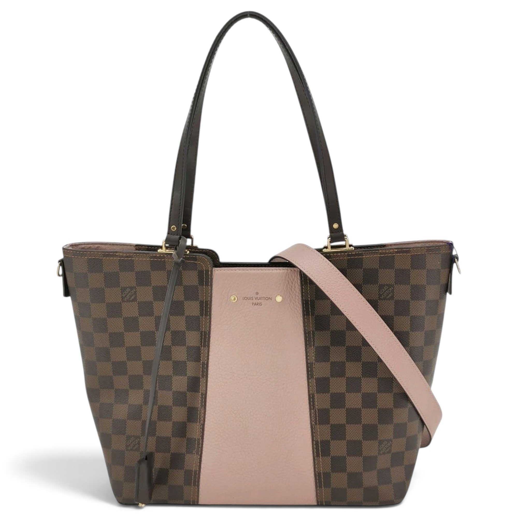Jersey leather handbag
