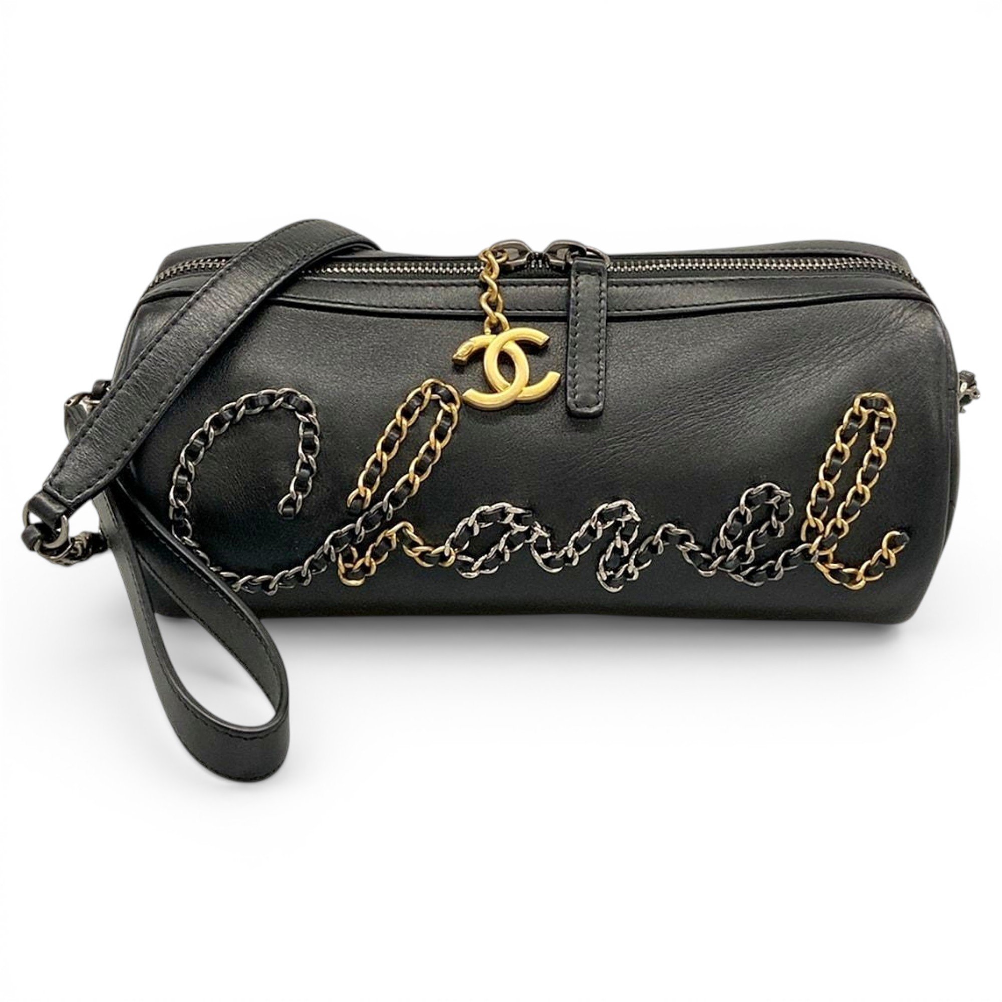 Bowling Bag pony-style calfskin handbag