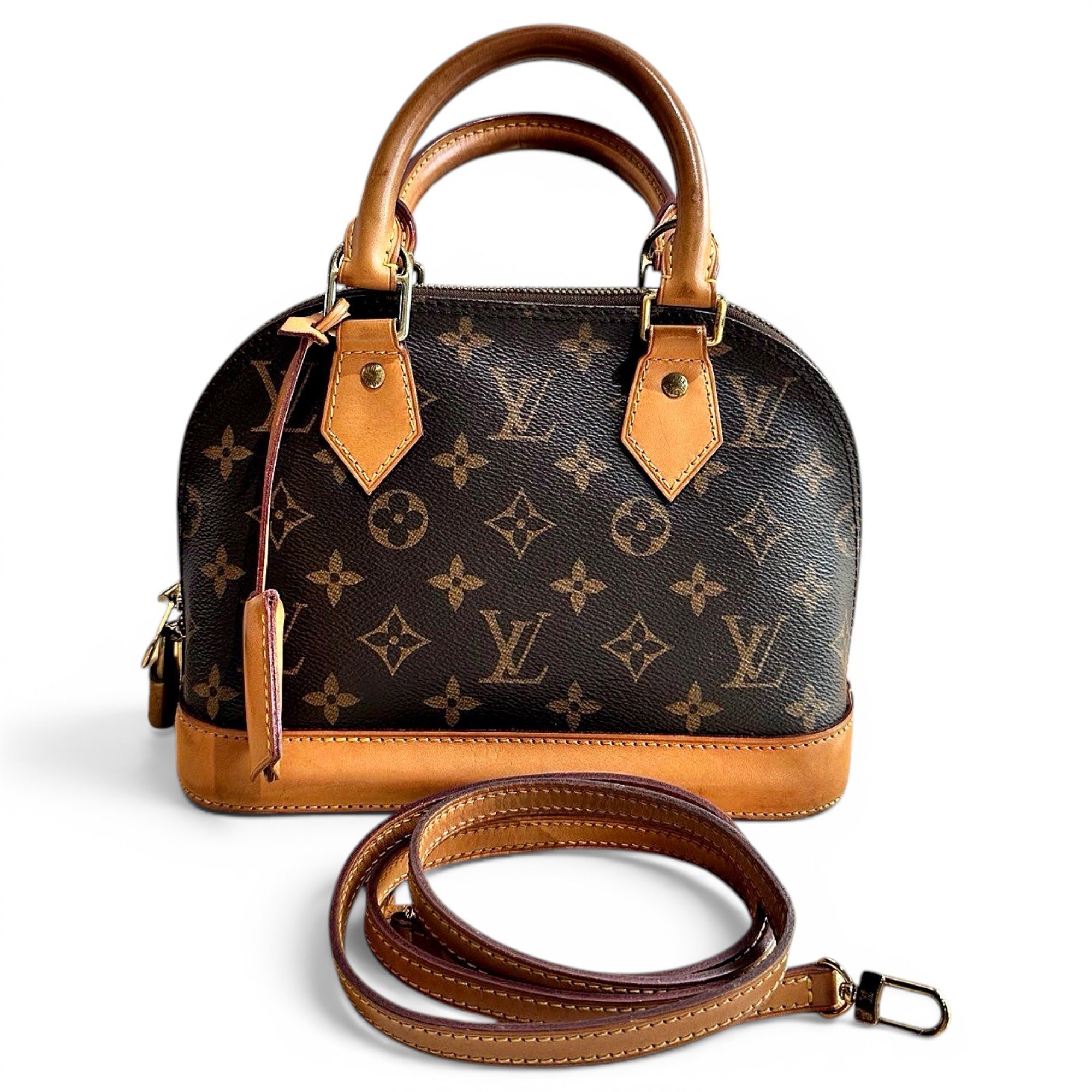 Alma BB leather handbag